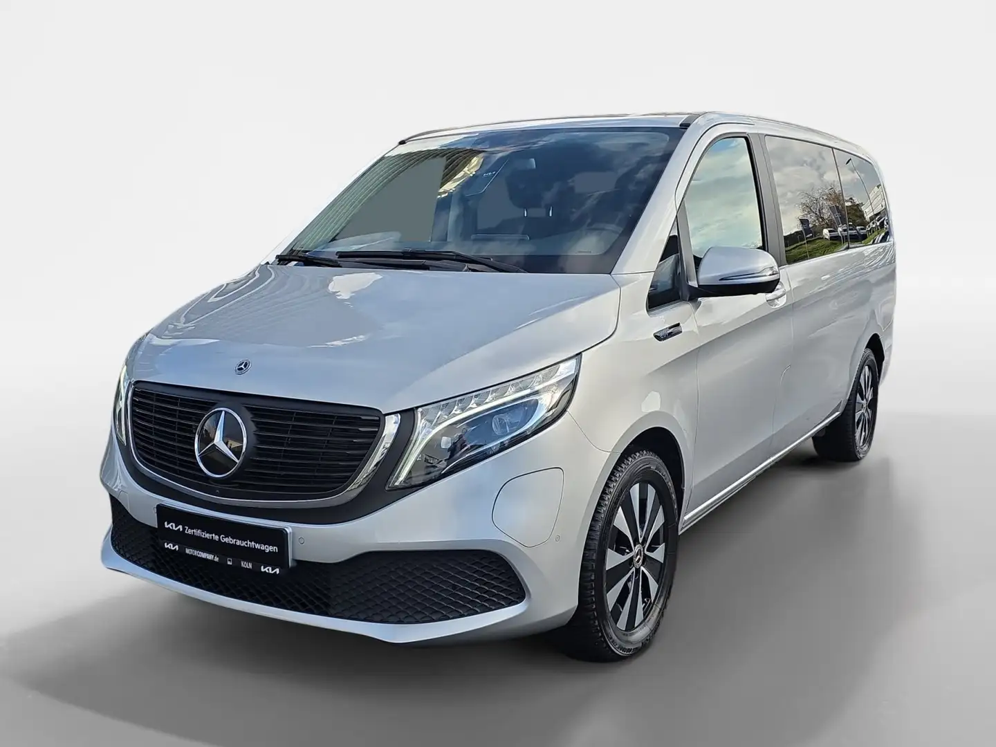 Mercedes-Benz EQV 300 lang +MBUX+NAVI+360°R.Kam+ACC+Allwetter+6 Argent - 2