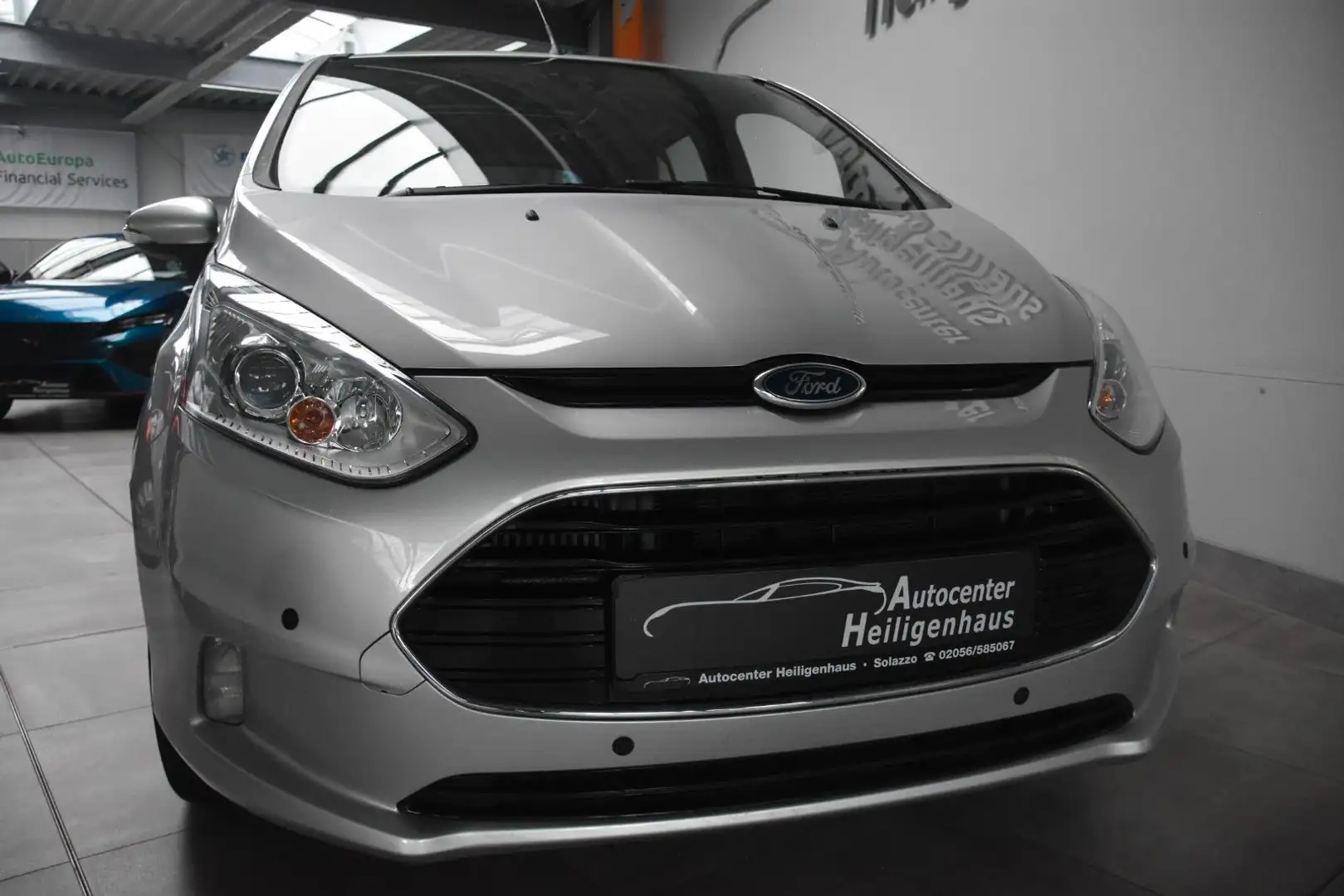 Ford B-Max Titanium Klima Panorama Sitzheiz PDC Argent - 1
