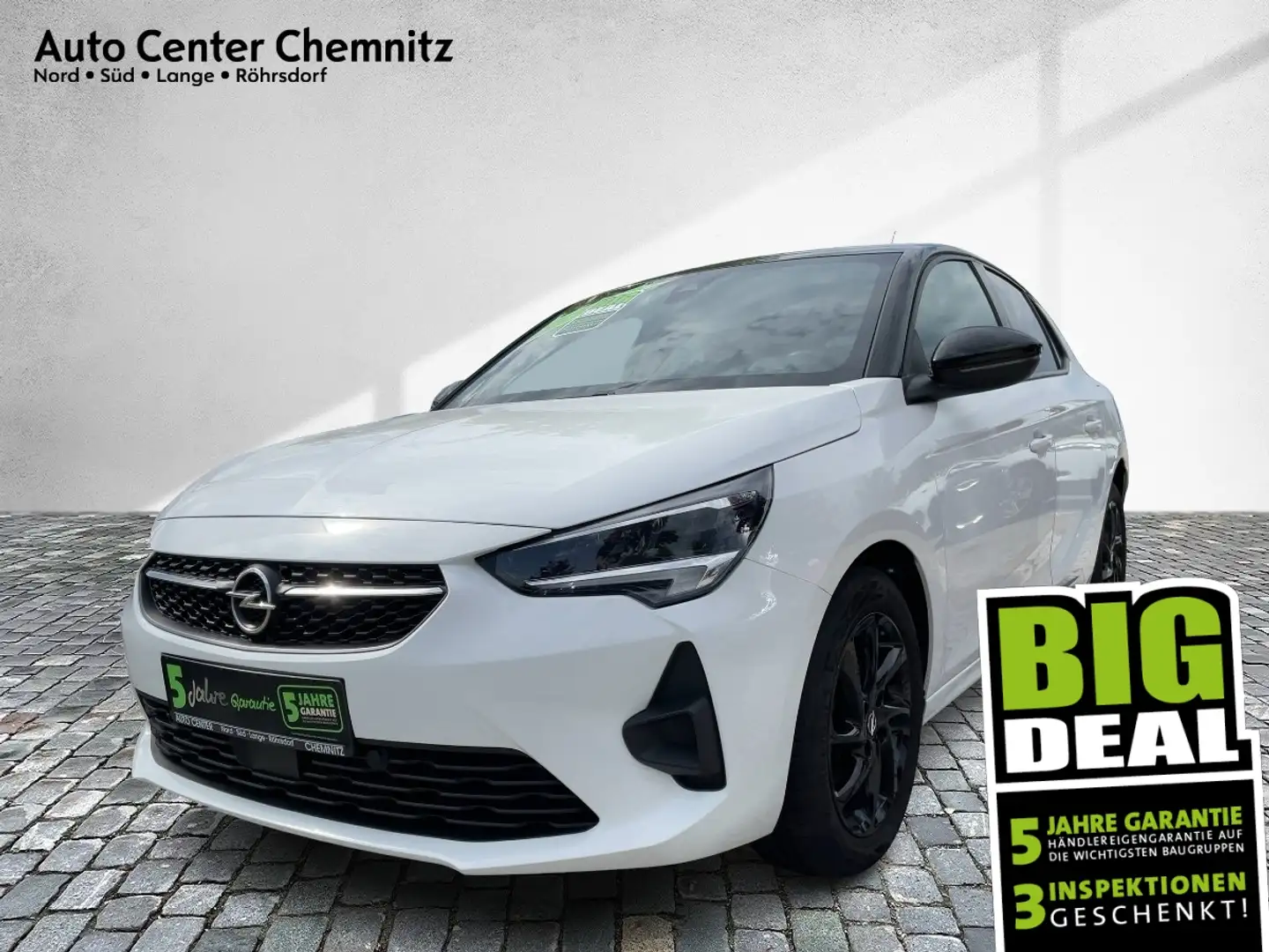 Opel Corsa F 1.2 GS Line LED/Multimedia/KlimaA/180° Wit - 1