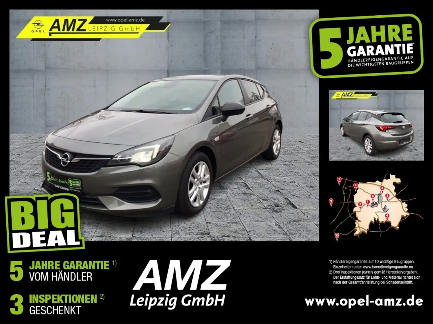 Opel Astra K 1.5 D *5Jahre DIA* Grau - 1