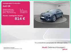 Audi Q8 e-tron Q8 SB 50 e tron qu. Matrix Pano Leder 360°
