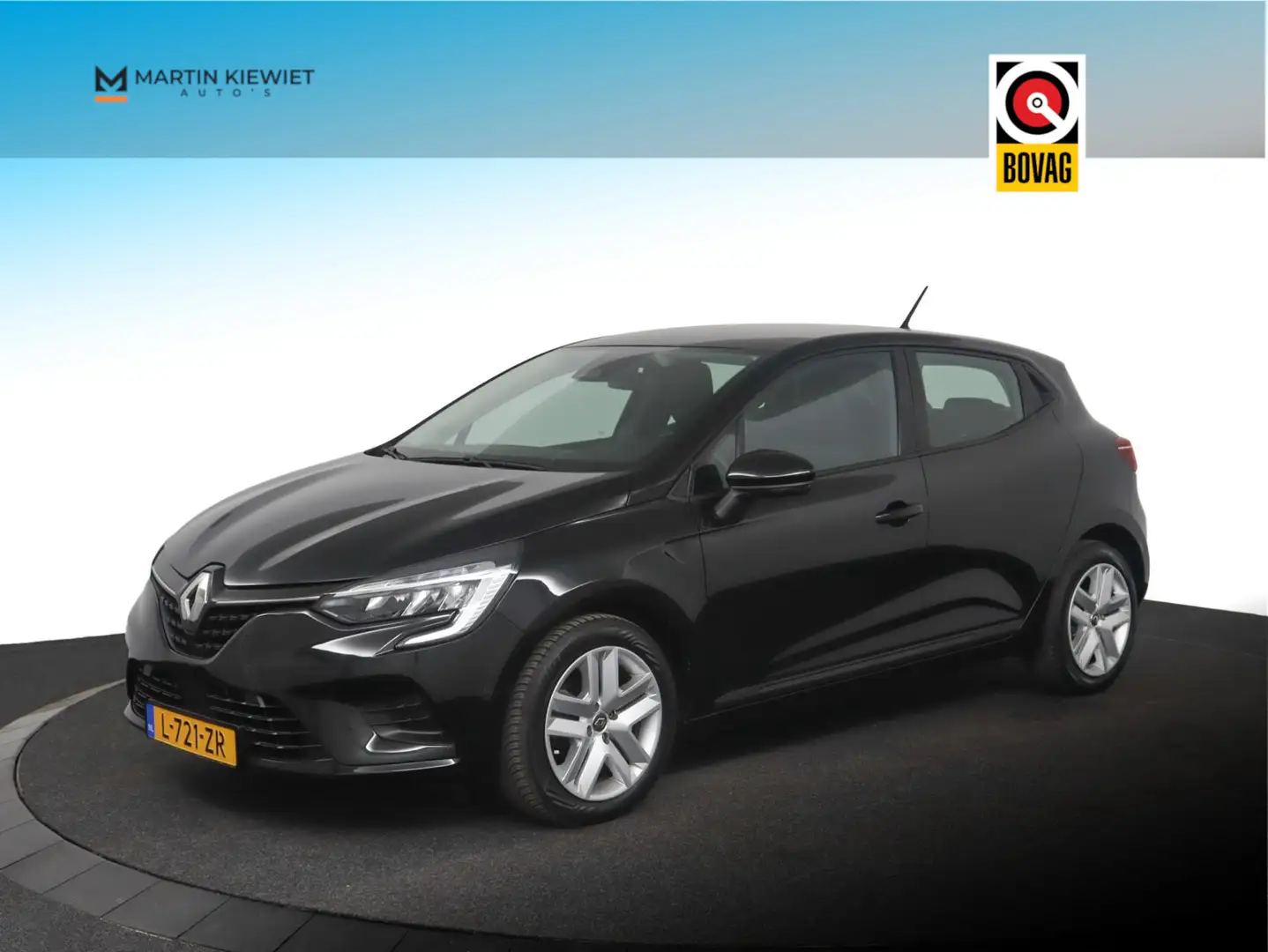 Renault Clio 1.0 TCe Zen|Airco|Navigatie|Cruise Control Zwart - 1