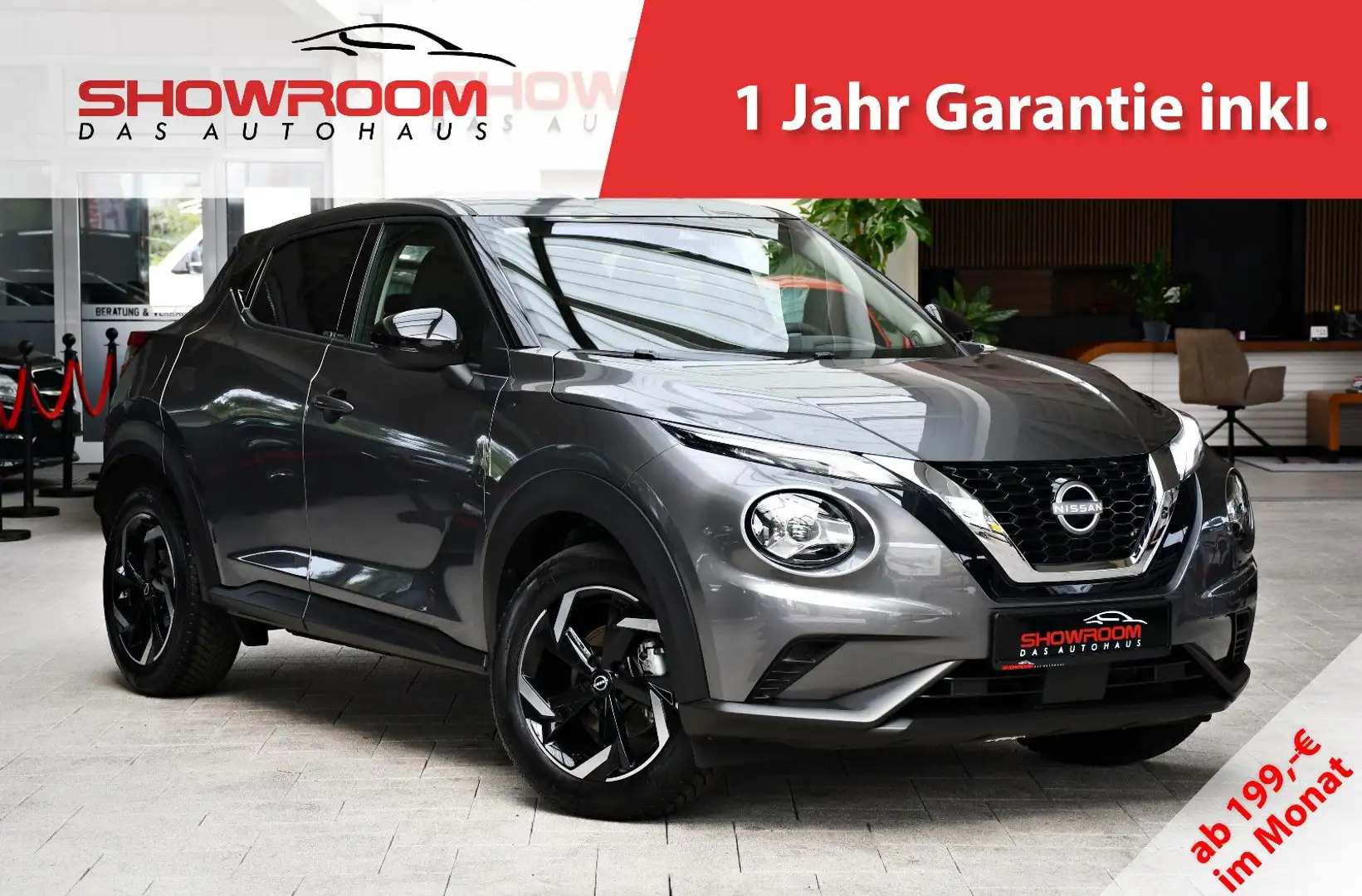 Nissan Juke N-Style nur 2tkm wie NEU* Gris - 1