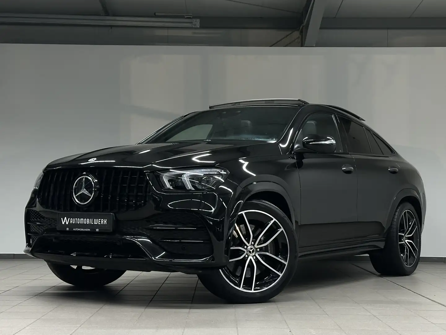 Mercedes-Benz GLE 400 d AMG |PANO|LUFT|360°|HUD|AHK|BURM|22 Noir - 1