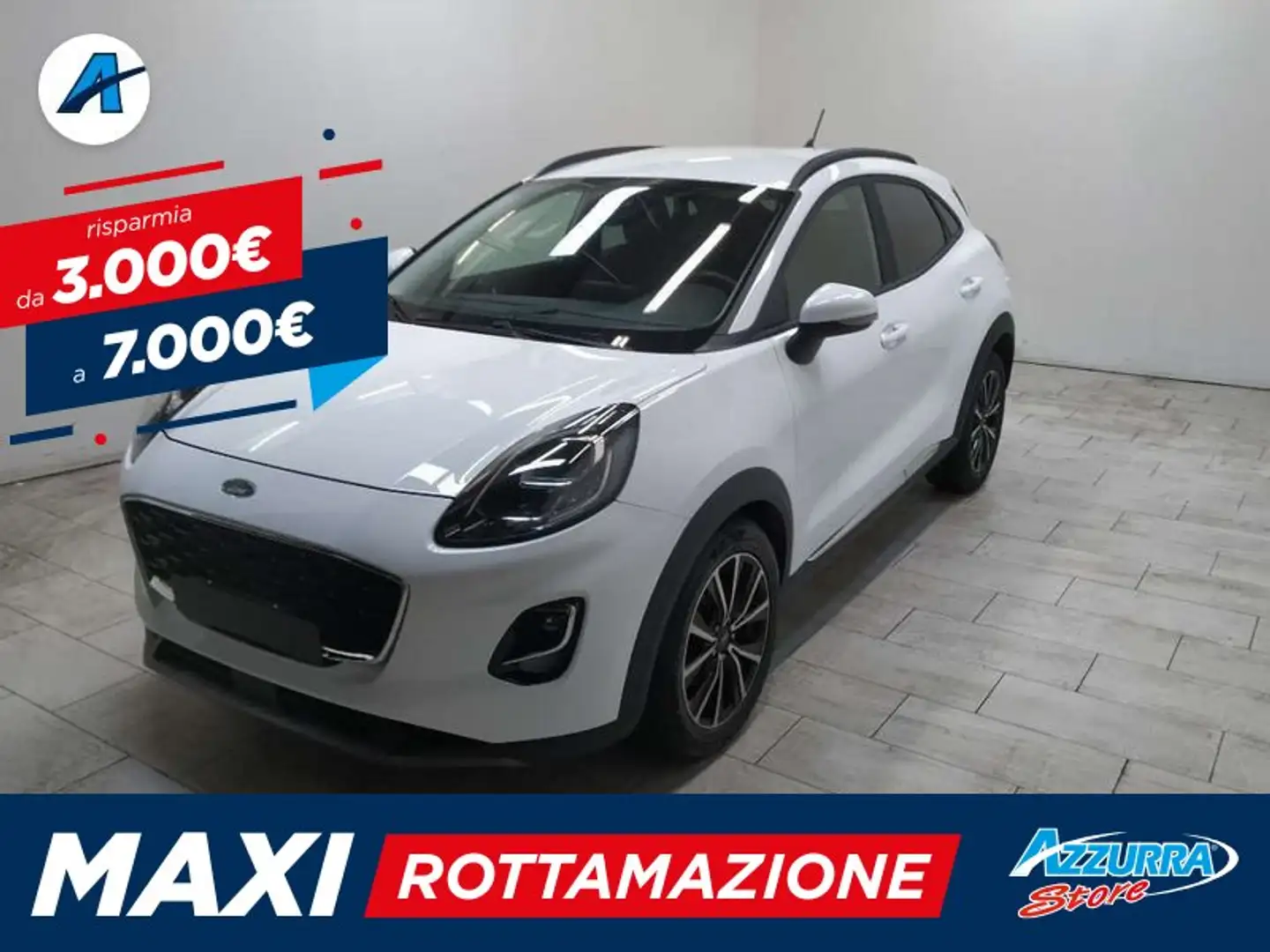Ford Puma 1.0 ecoboost h Titanium s&s 125cv Wit - 1