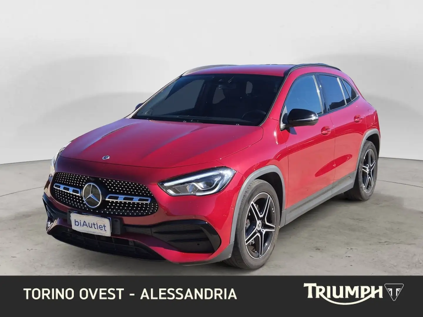 Mercedes-Benz GLA 200 200 d Premium auto Rouge - 1