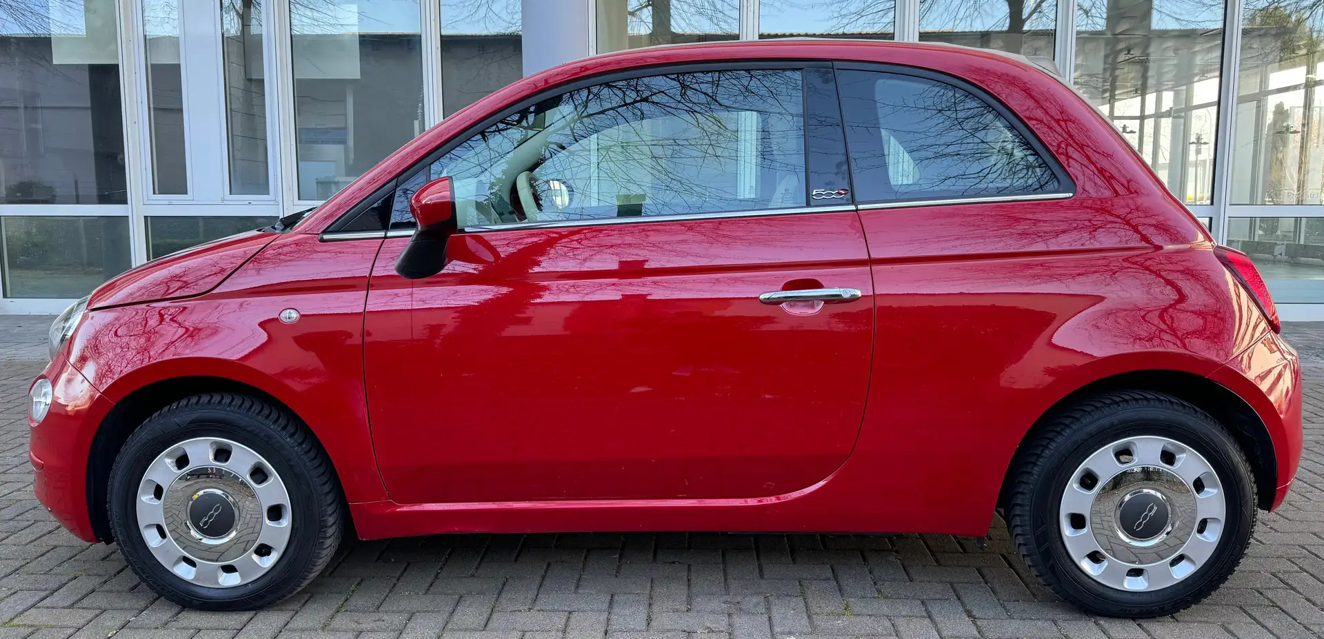 Fiat 500C TÜV AU NEU/CABRIO/KLIMA/PDC/BLUETOOTH/LOUNGE Rot - 2