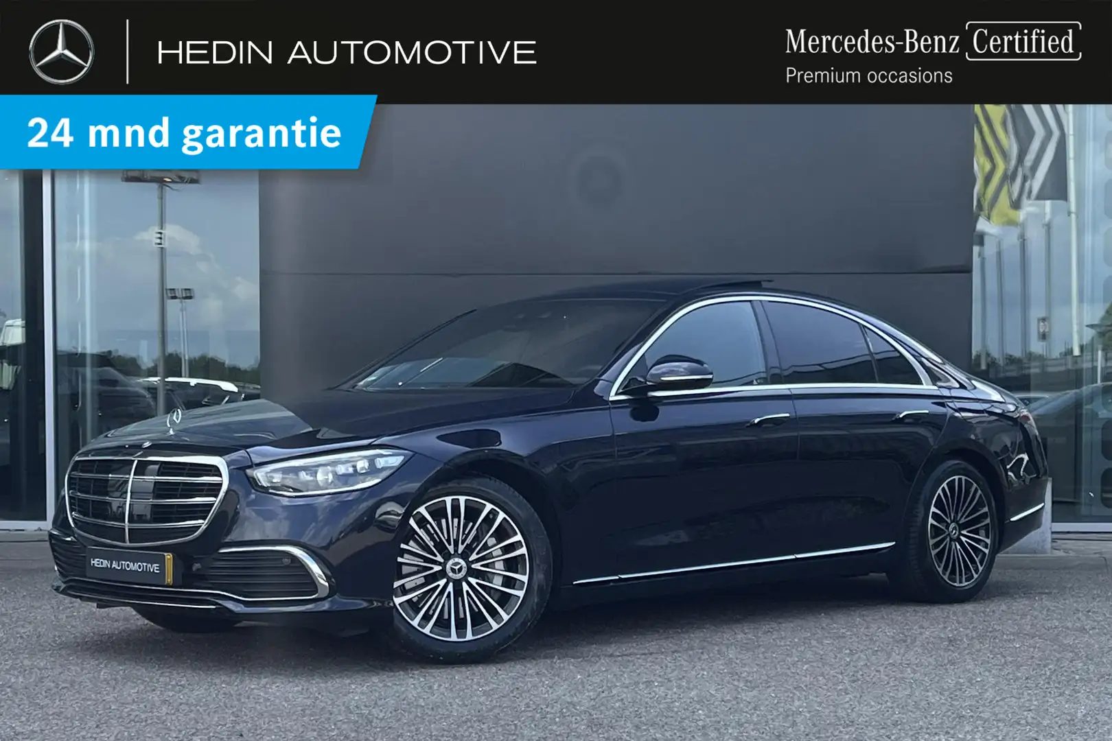 Mercedes-Benz S 580 S 580e 4MATIC | Airmatic | Burmester 3D Audio | Pa Blauw - 1