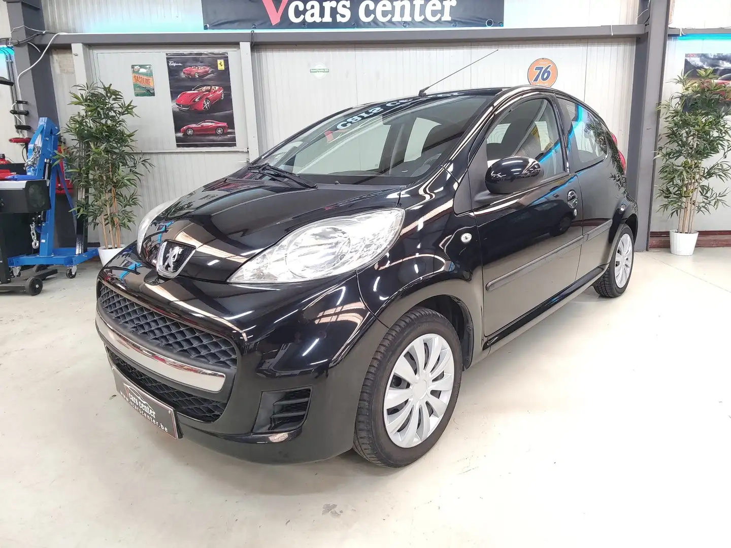 Peugeot 107 107 1.0i 5P, Airco, VENDUE!! Schwarz - 1