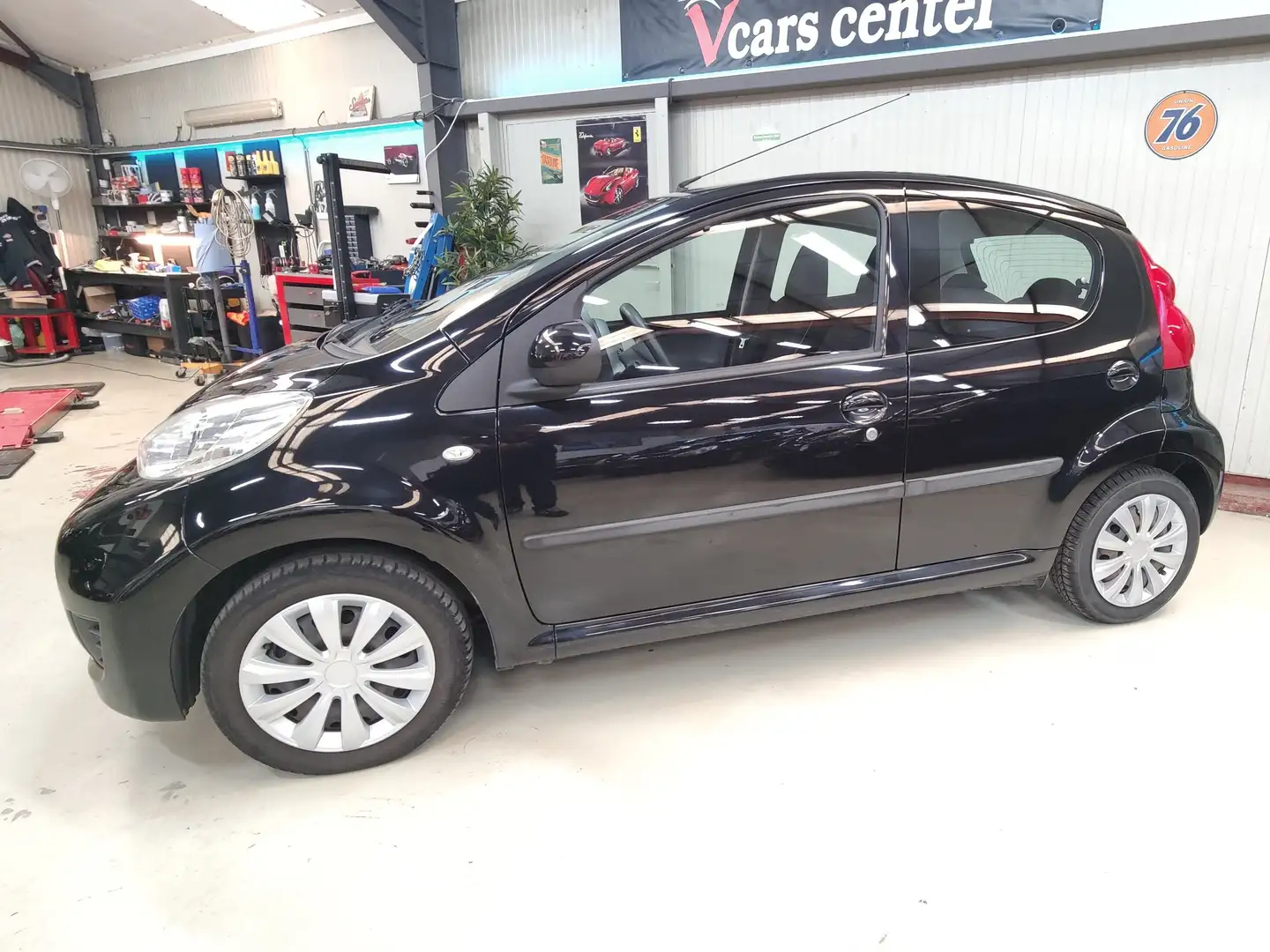 Peugeot 107 107 1.0i 5P, Airco, VENDUE!! Schwarz - 2