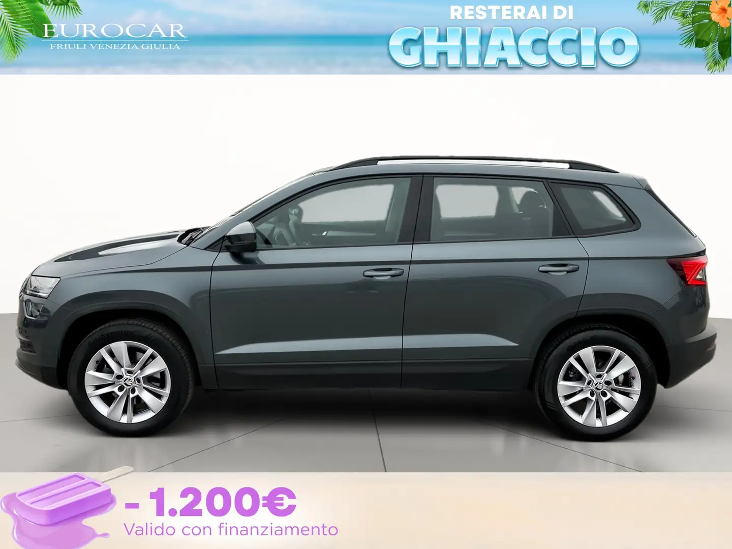 Skoda Karoq 2.0 tdi evo executive 4x4 150cv dsg Grigio - 2