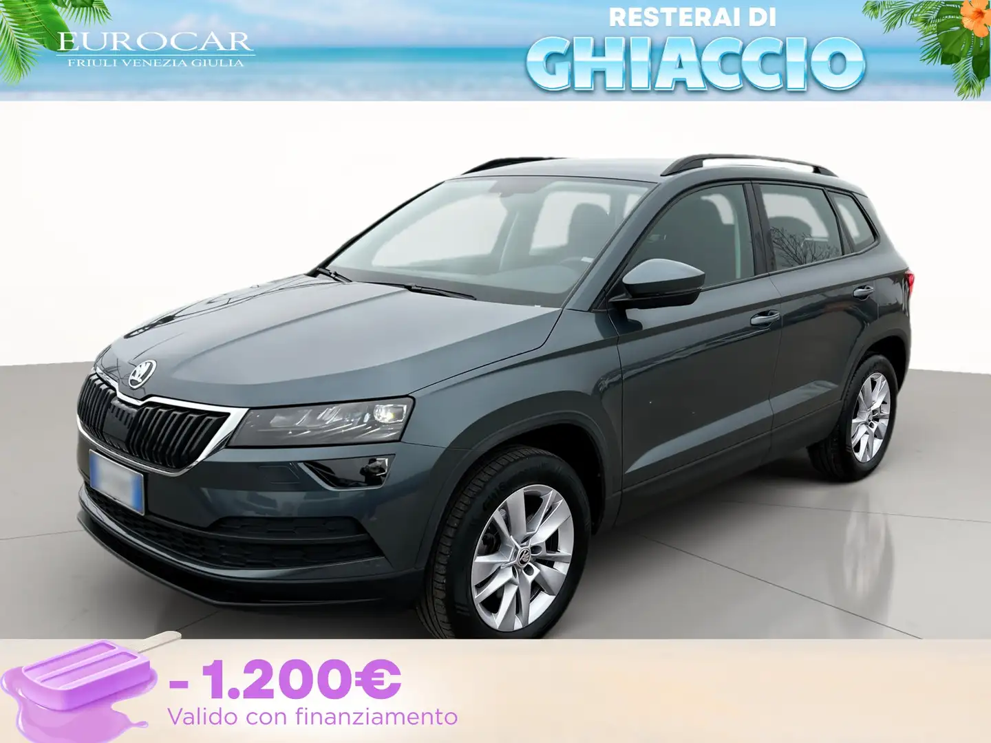 Skoda Karoq 2.0 tdi evo executive 4x4 150cv dsg Grigio - 1
