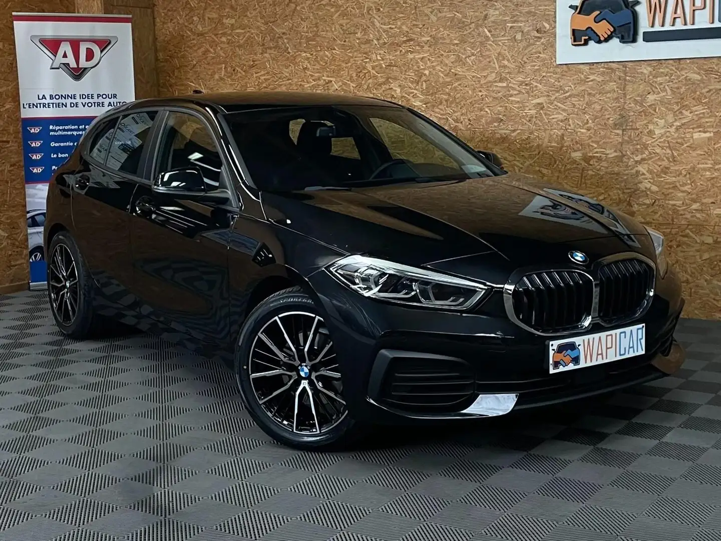 BMW 116 dA  navi*ja Zwart - 1
