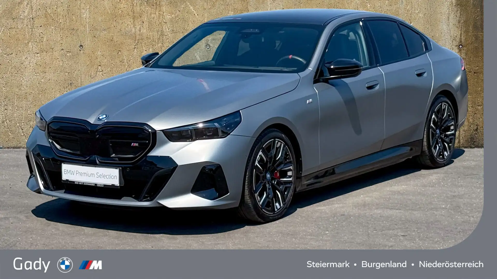 BMW i5 M60 xDrive M-Sportpaket Pro Grau - 1