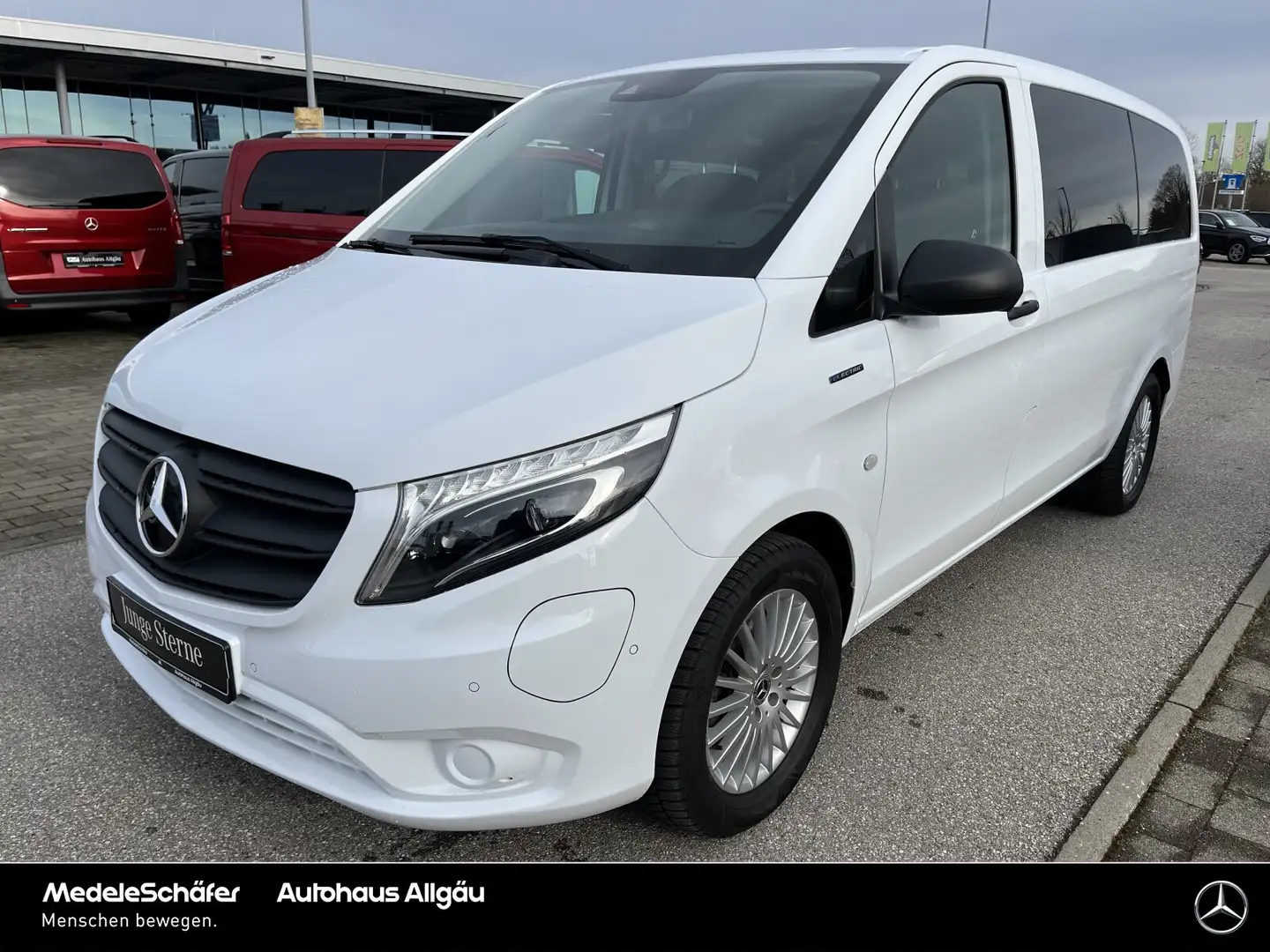 Mercedes-Benz Vito eVito Vito 129 Tourer PRO L LED 8SITZE TOTWINKEL Weiß - 2