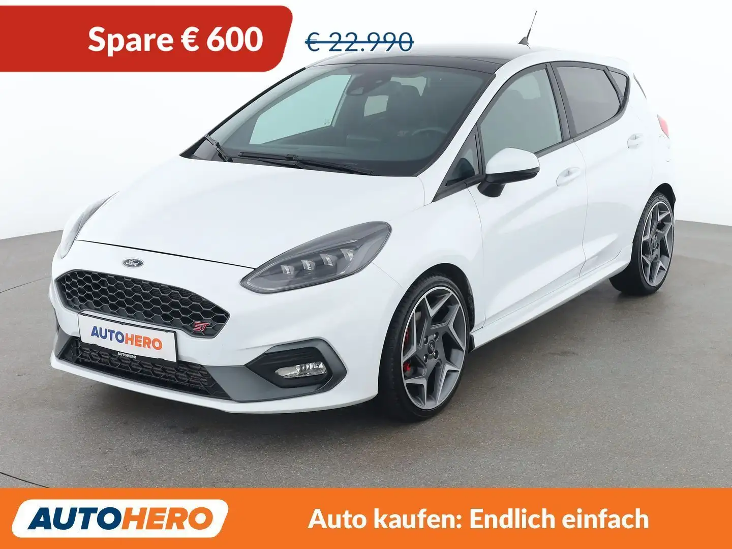 Ford Fiesta 1.5 EcoBoost ST Weiß - 1