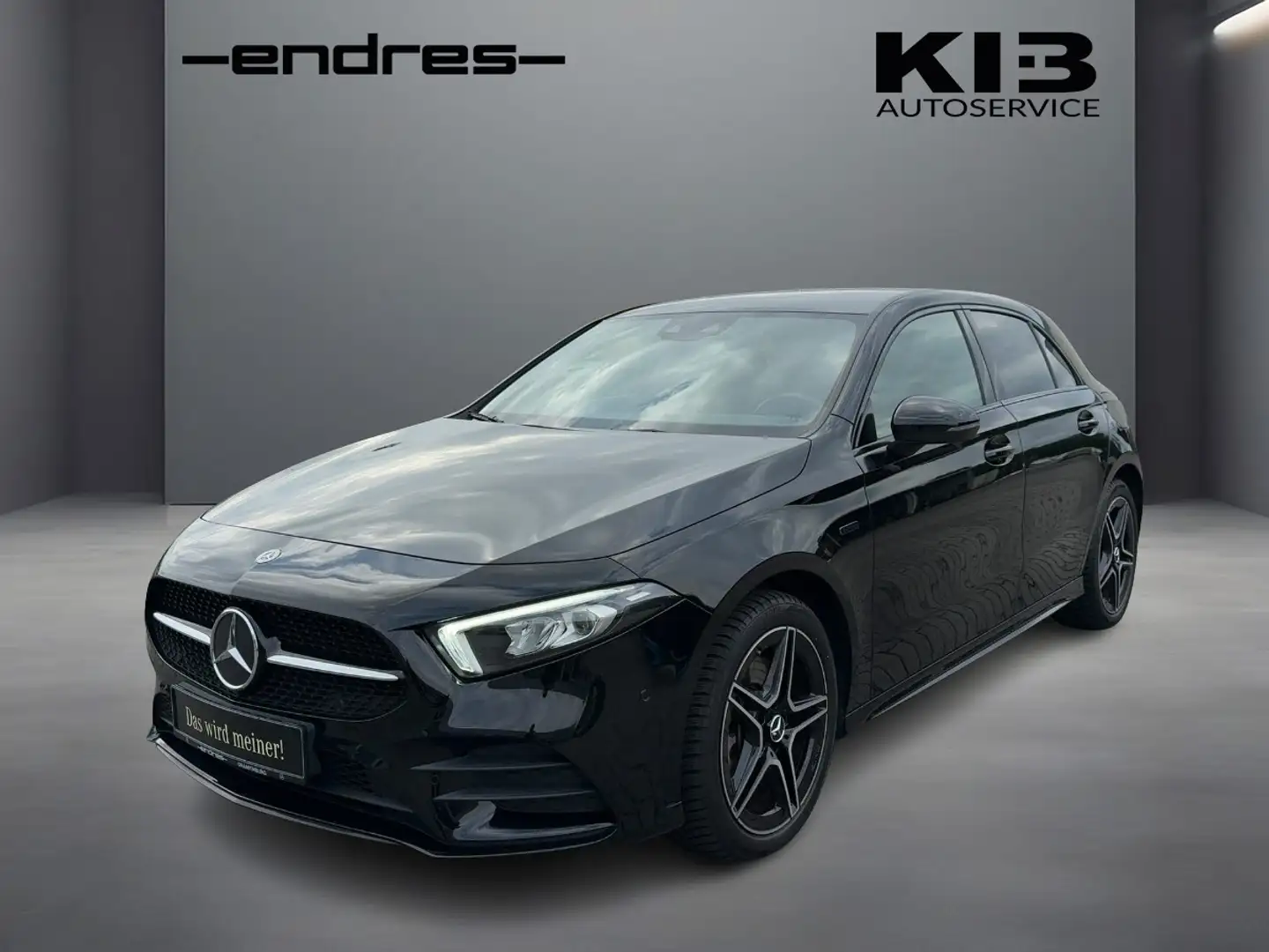 Mercedes-Benz A 250 e AMG Line +Wide+MBUX+LED+Navi+Night+Cam Schwarz - 1
