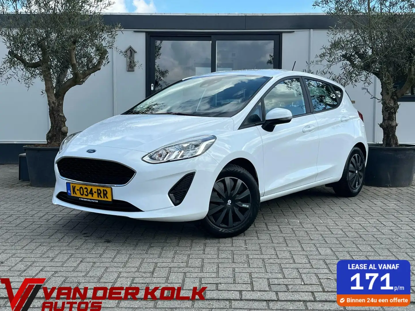Ford Fiesta 1.0 EcoBoost Connected Carplay Navi Cruise Airco Wit - 1
