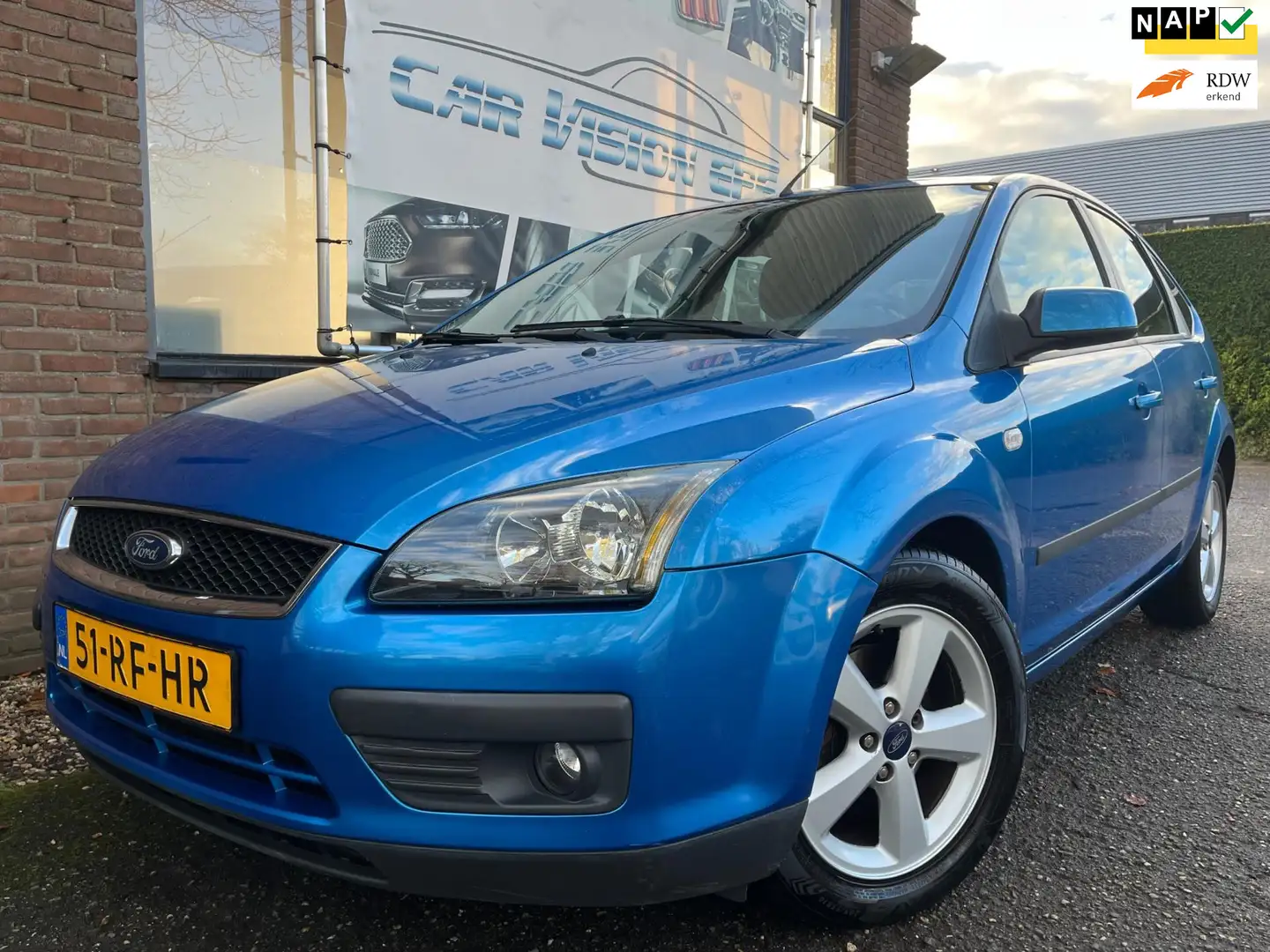 Ford Focus 1.6-16V First Edition|Automaat|Airco|5-drs|Apple c Blau - 1