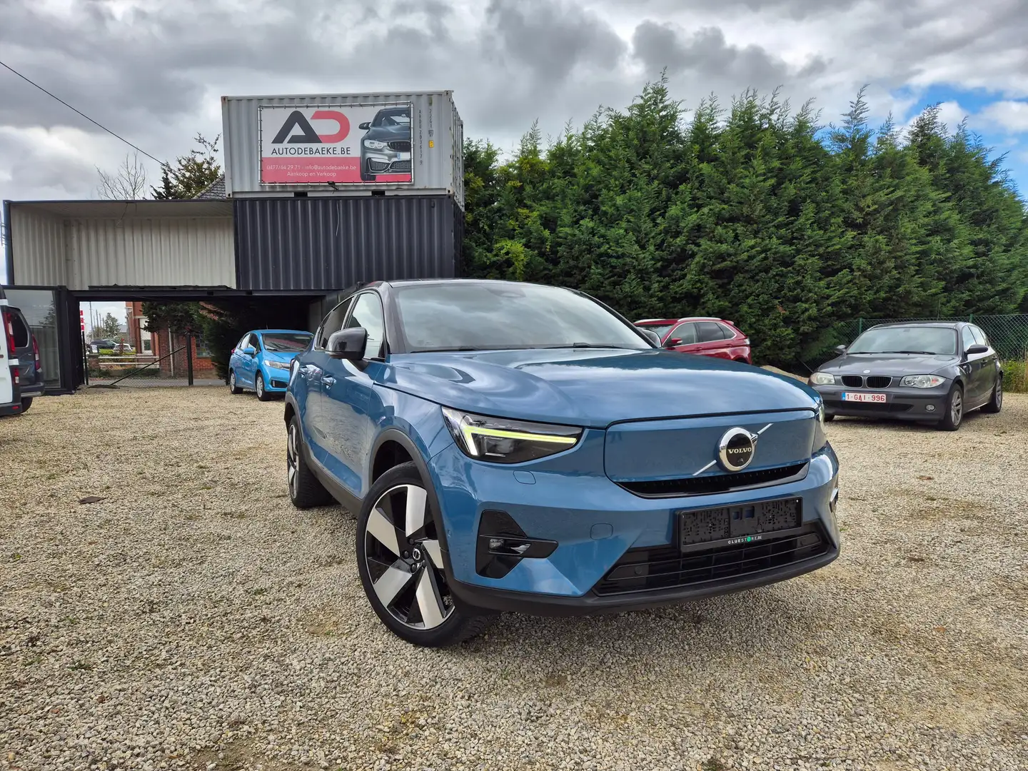 Volvo C40 Twin Motor / APPLE / 360 CAM / 20' / PANO / ACCO Blau - 1
