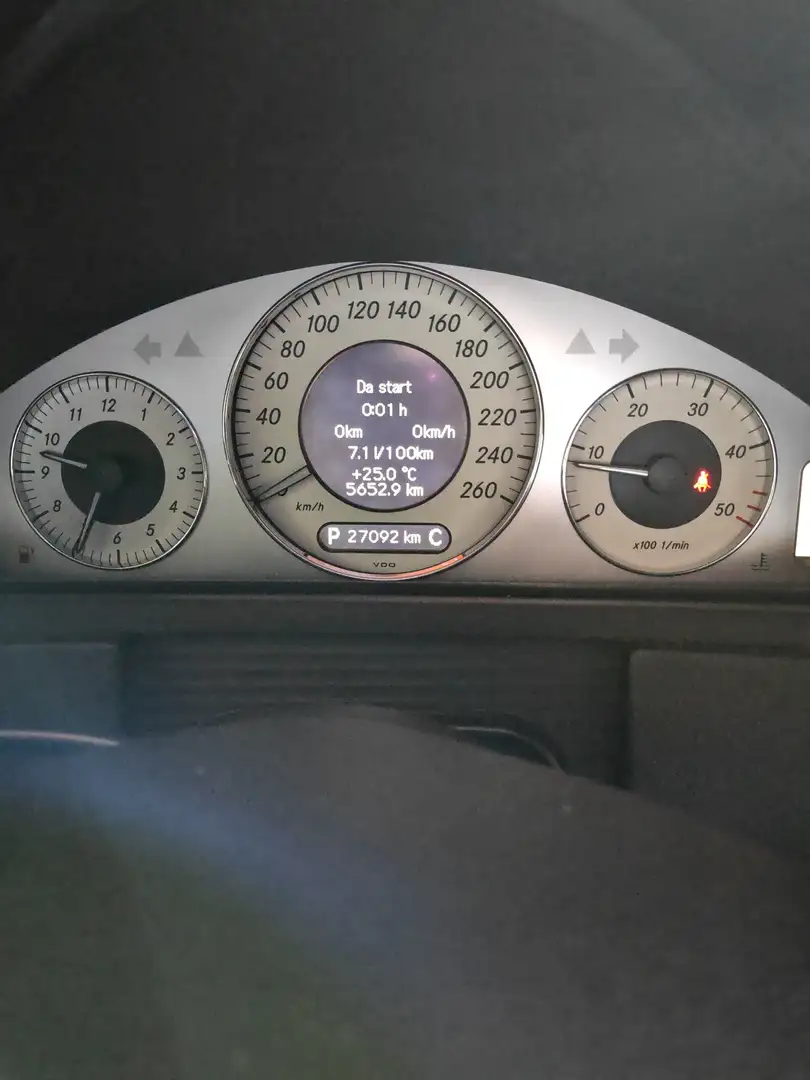 Mercedes-Benz 320 clk 320 cdi v6 avangarde  unica al mondo Zilver - 2