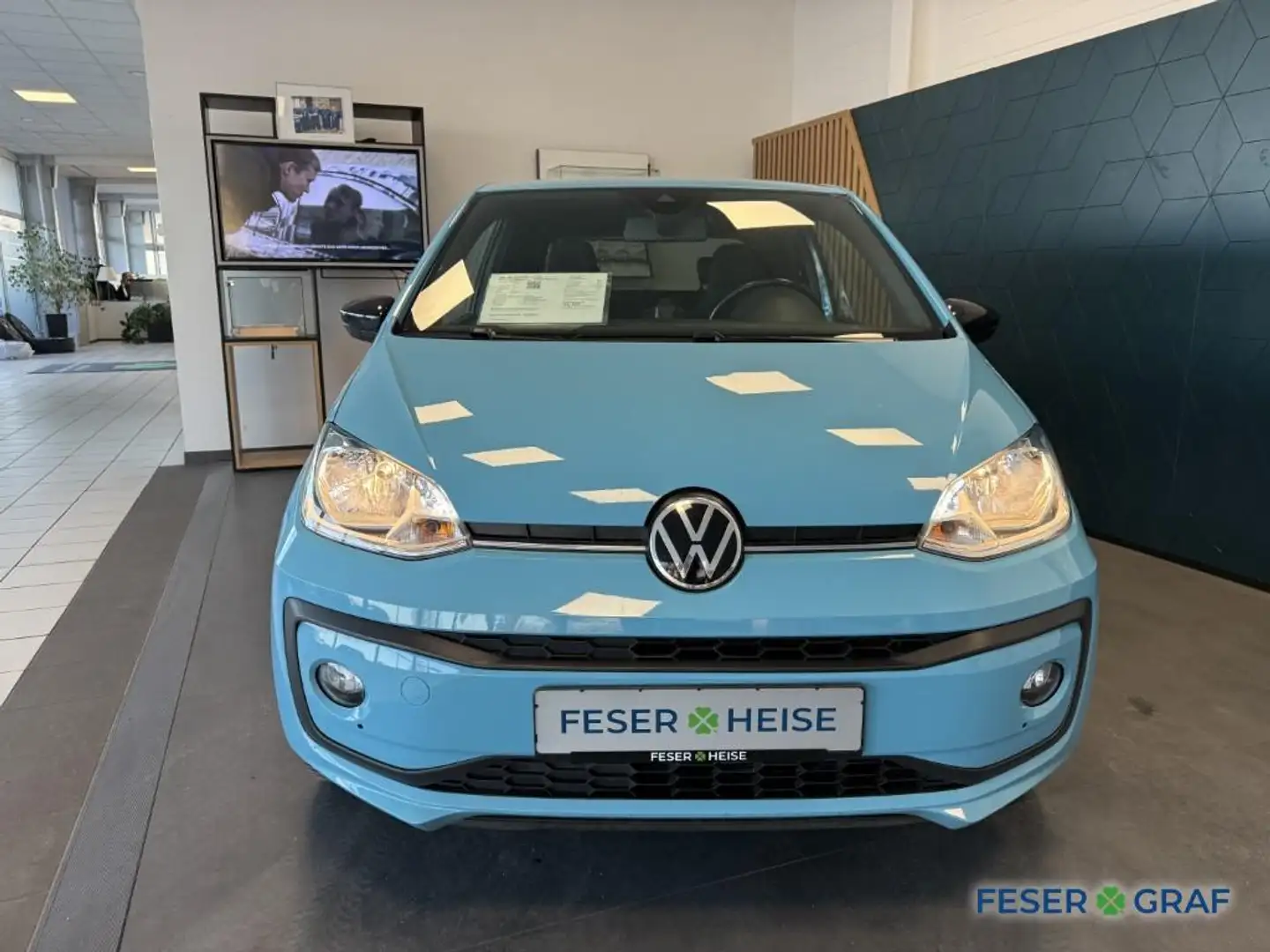 Volkswagen up! UNITED 1.0 TSI Sitzhzg.*RearView*GRA*PDC*Klima*LM Blau - 2