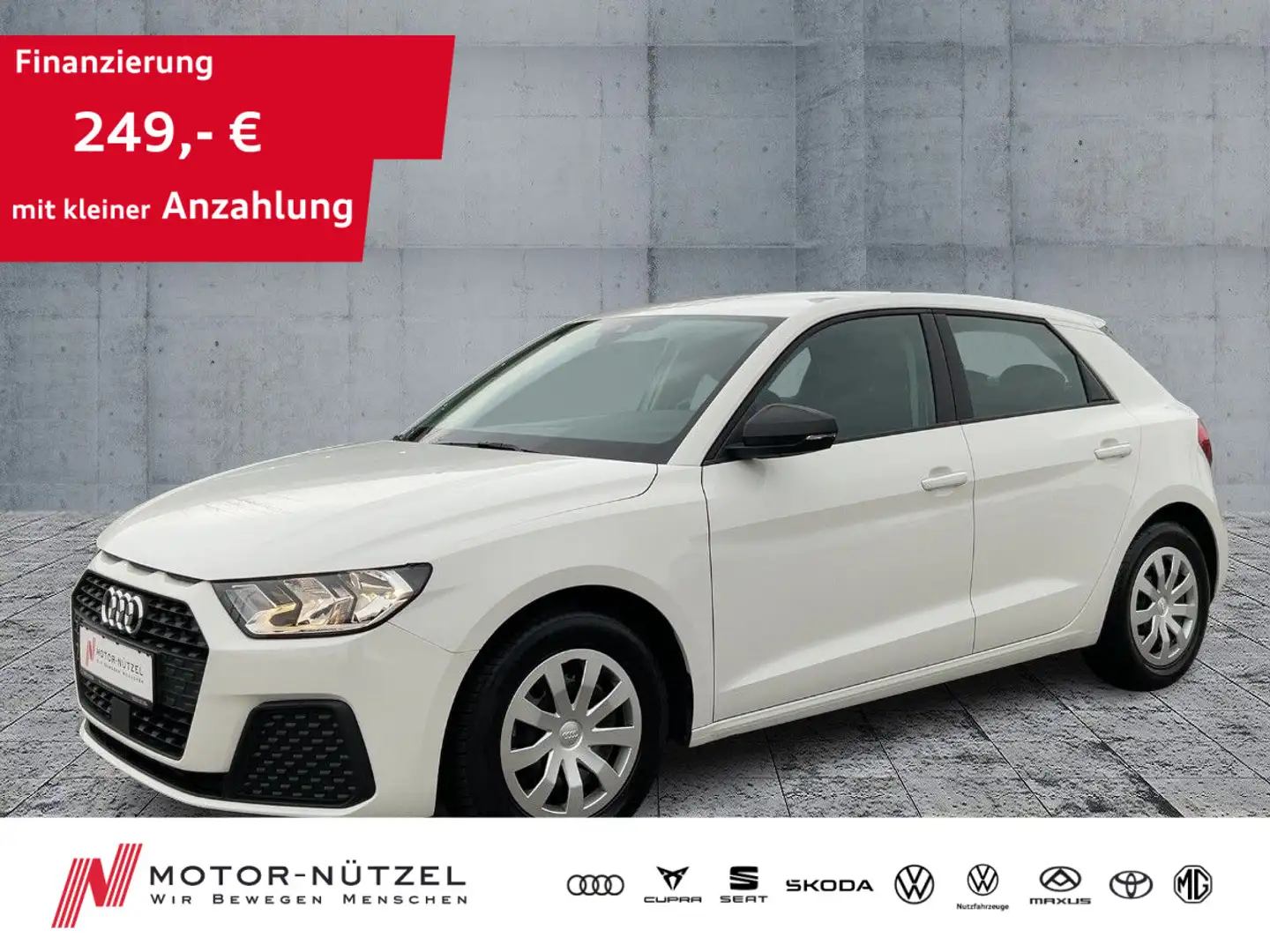 Audi A1 30 TFSI PDC+SHZ+DAB+MFL+15"LM Weiß - 1