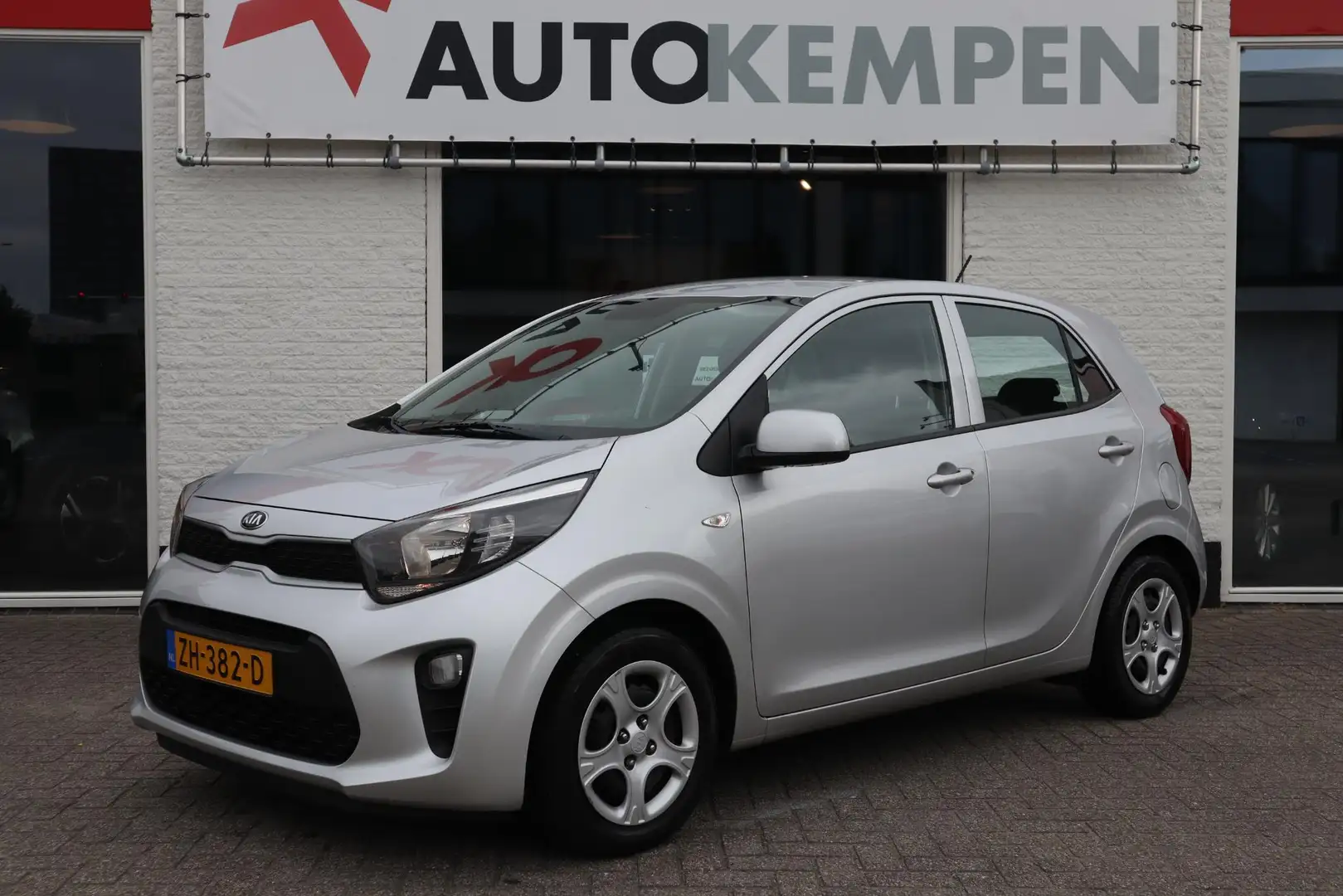 Kia Picanto 1.0 CVVT EconomyPlusLine AIRCO|BLUETOOTH|MOOIE AUT Grijs - 1