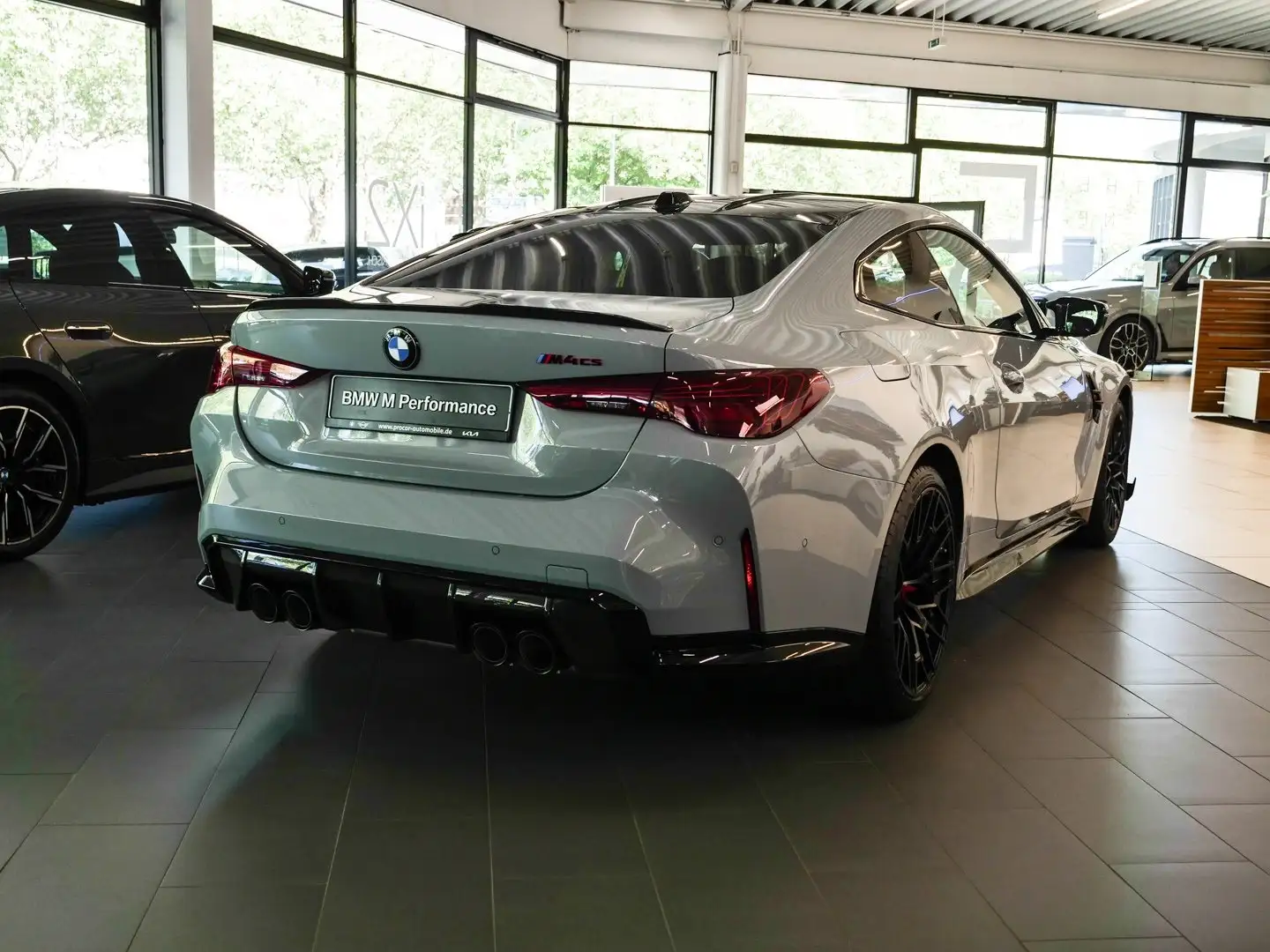 BMW M4 CS RFK NAVI LED V+H DAB H/K 19/20" Gris - 2