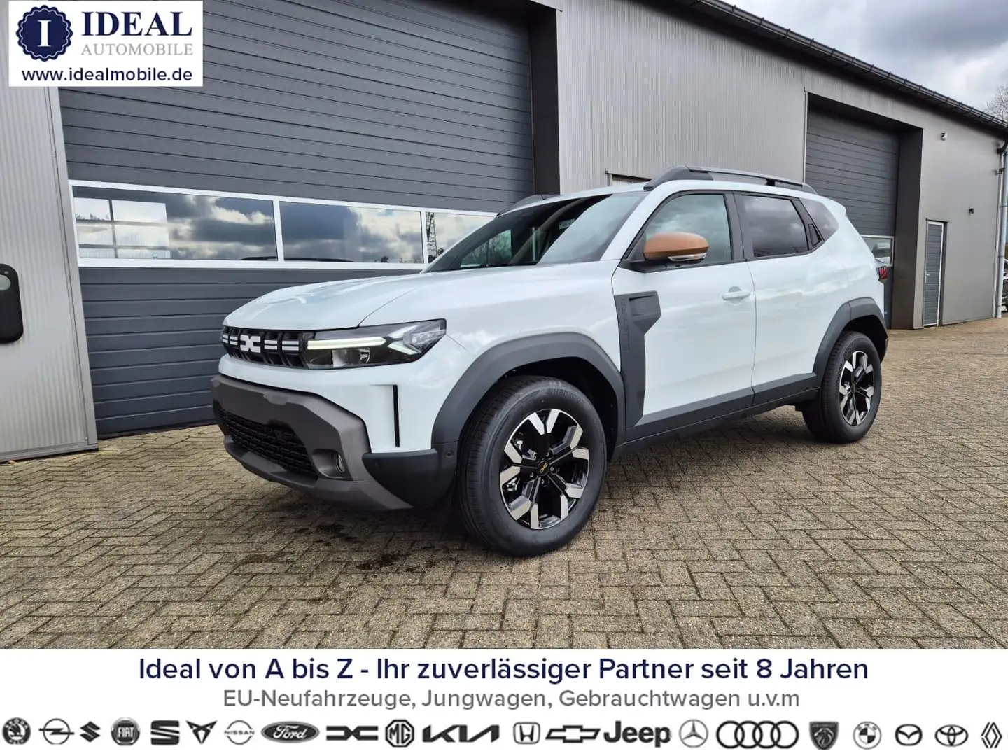 Dacia Duster Extreme Hybrid 140PS Automatik 1.6 SCE 4x Kamer... Weiß - 1