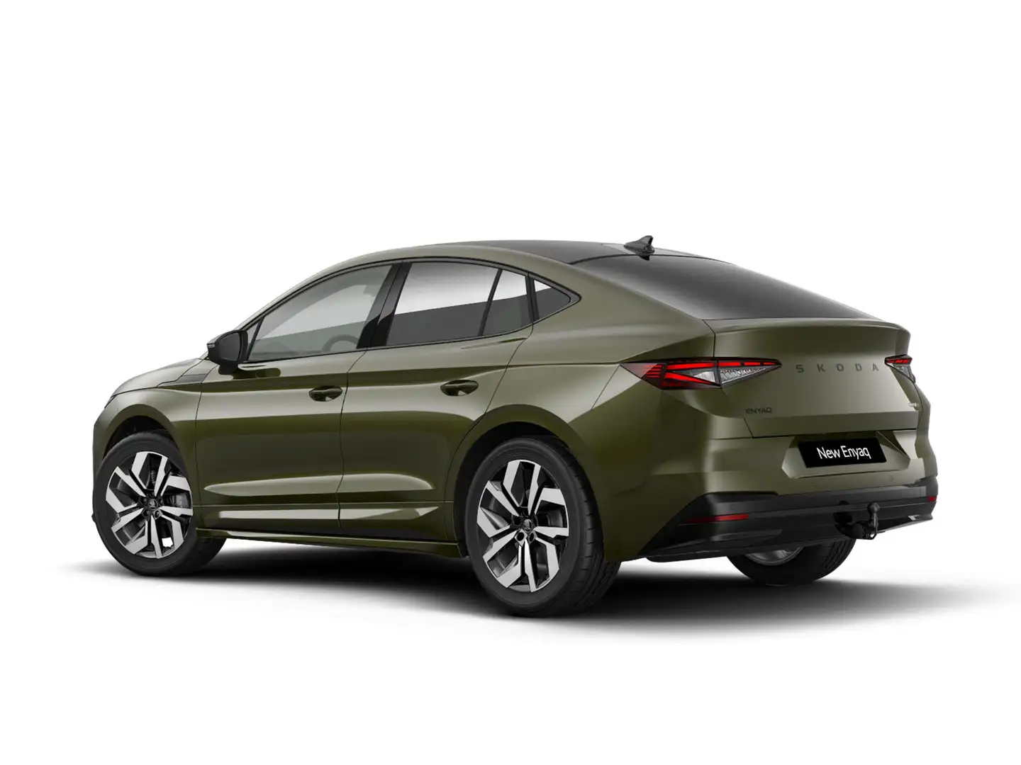 Skoda Enyaq Coupé Sportline 210 kW / 286 PK Groen - 2