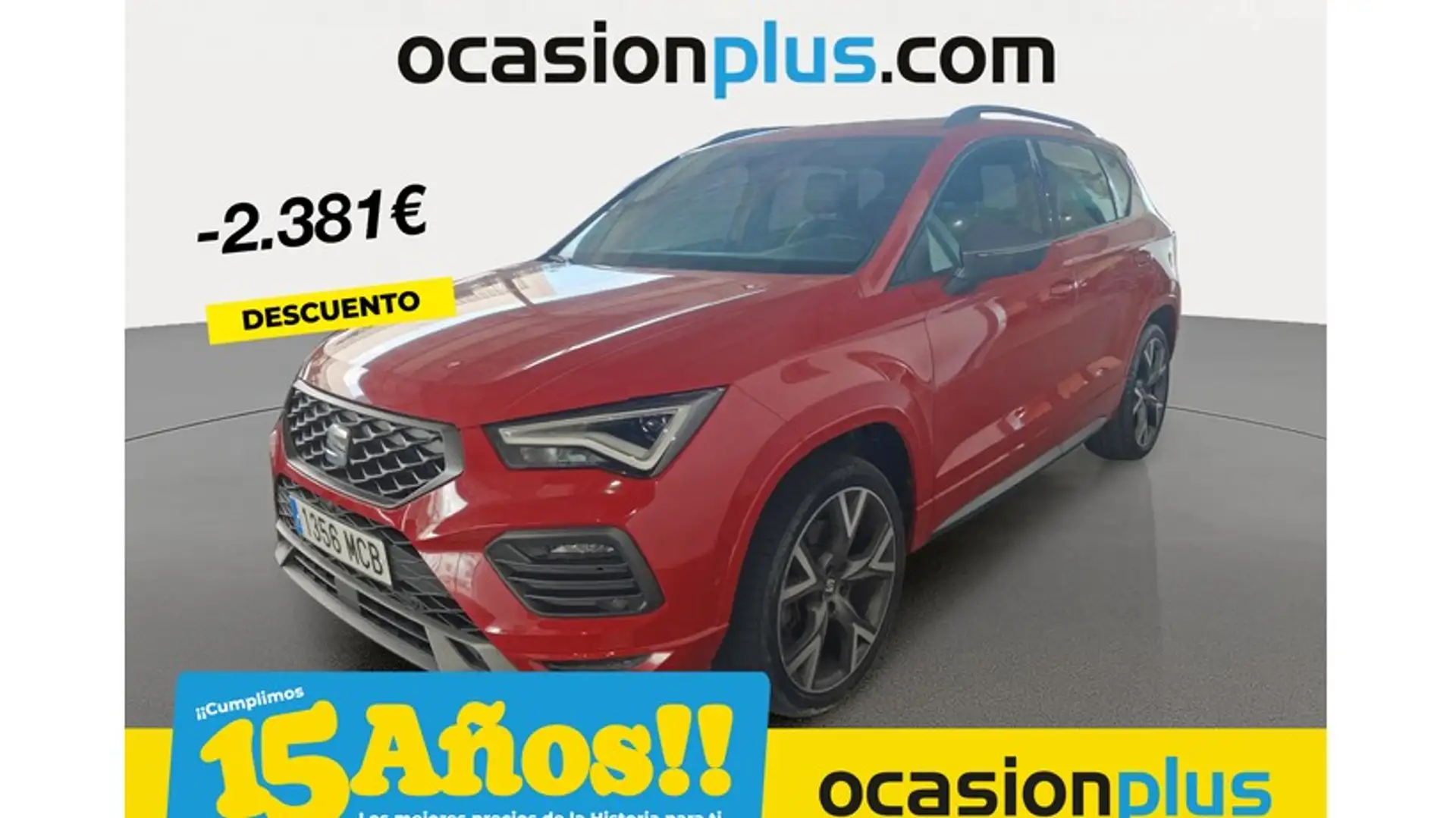 SEAT Ateca 1.5 EcoTSI S&S FR Special Edition DSG Rouge - 1