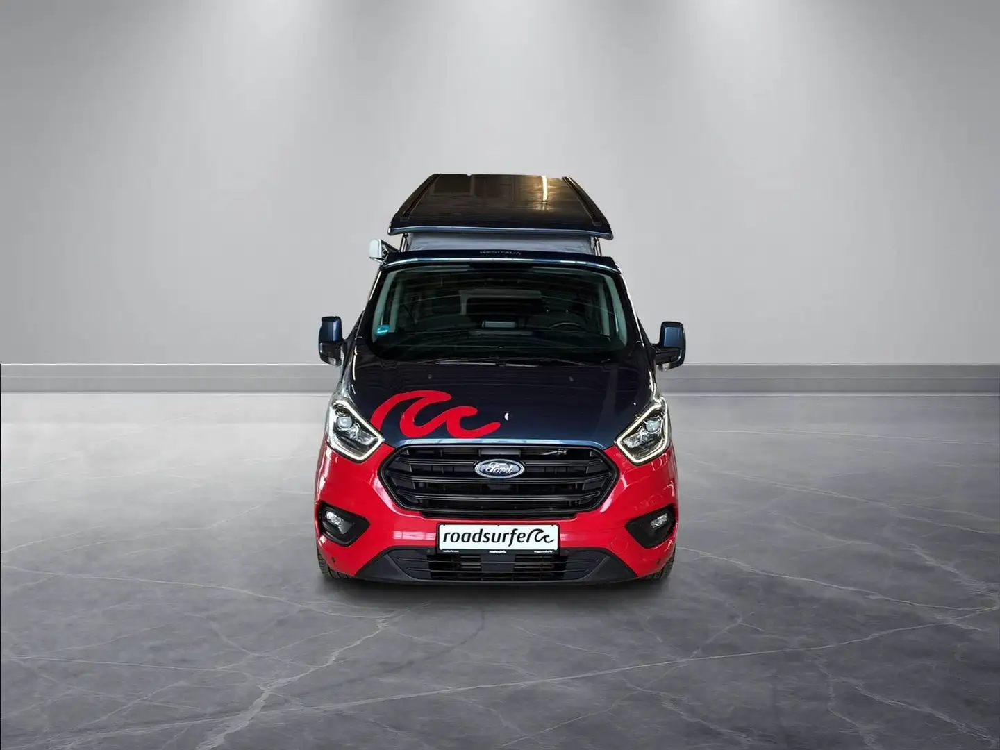 Ford Transit Custom Nugget *Aufst.D *AHK *AUT *Heckküch Blauw - 2