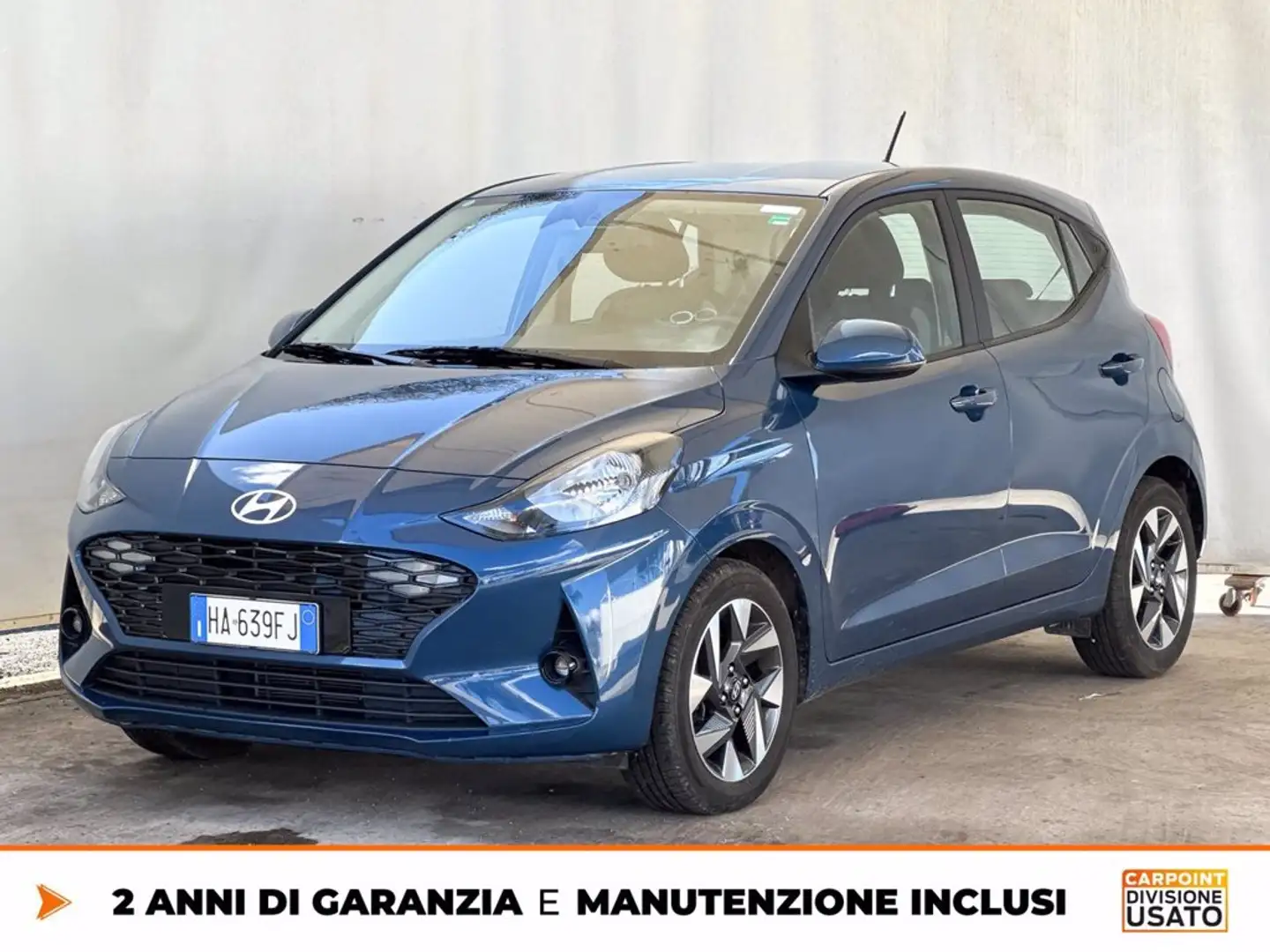 Hyundai i10 1.0 mpi connectline 63cv Azul - 1