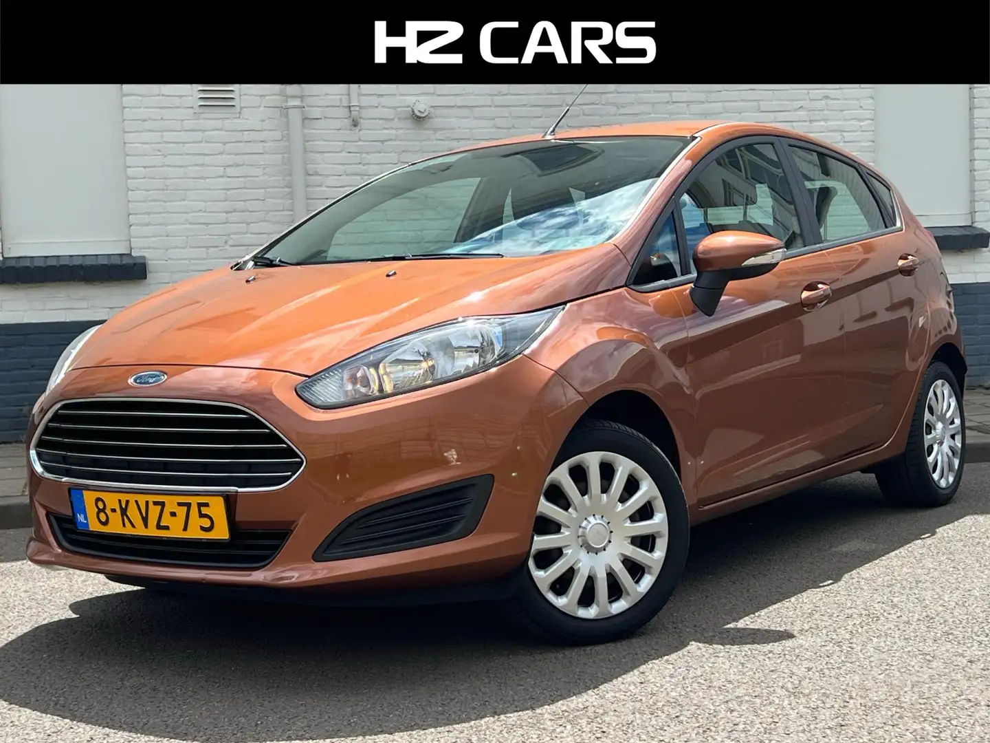 Ford Fiesta 1.0 Style|5drs|Navi|Airco|Elektr.pakket|Nw. Distri Oranje - 1