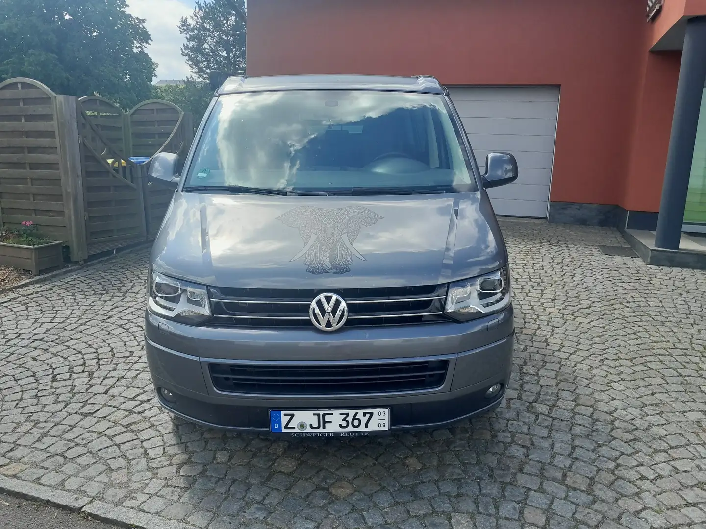 Volkswagen T5 Multivan California Beach Aufstelldach 4Motion/ Motor 38tkm Grau - 2