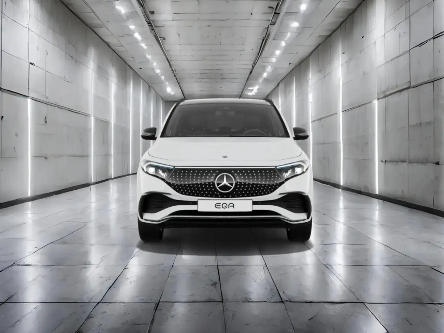 Mercedes-Benz EQA 350 4M AMG-ADV.+AHK+PANO+DISTR.+LED+360°-KAM Weiß - 2