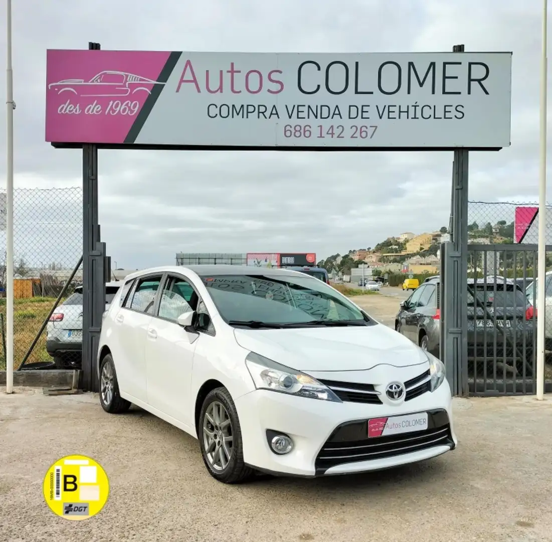 Toyota Verso 115D Comfort 5pl. Blanc - 1