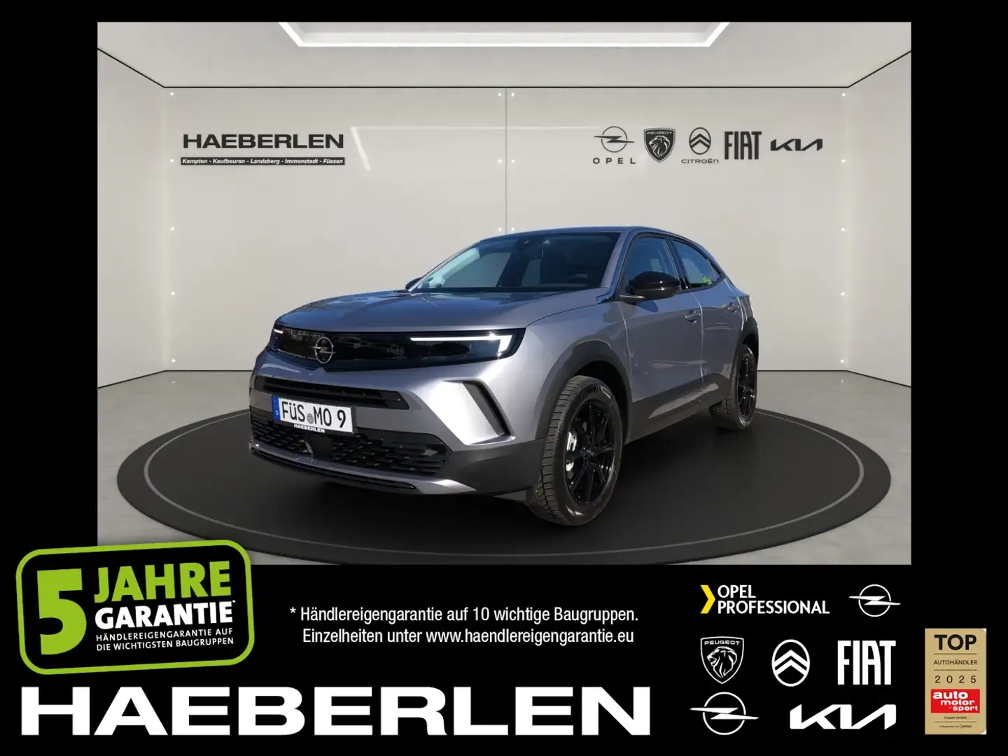 Opel Mokka 1.2 Turbo Elegance LED+SHZ+Winterp.+Kam. Gris - 1
