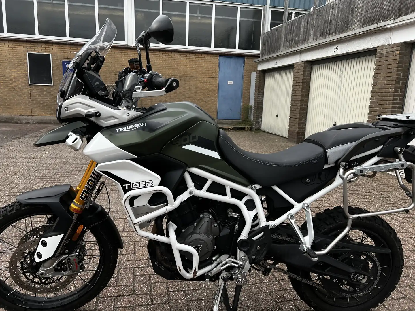 Triumph Tiger 900 TIGER 900 RALLY PRO KHAKI GREEN FOR SALE Verde - 1