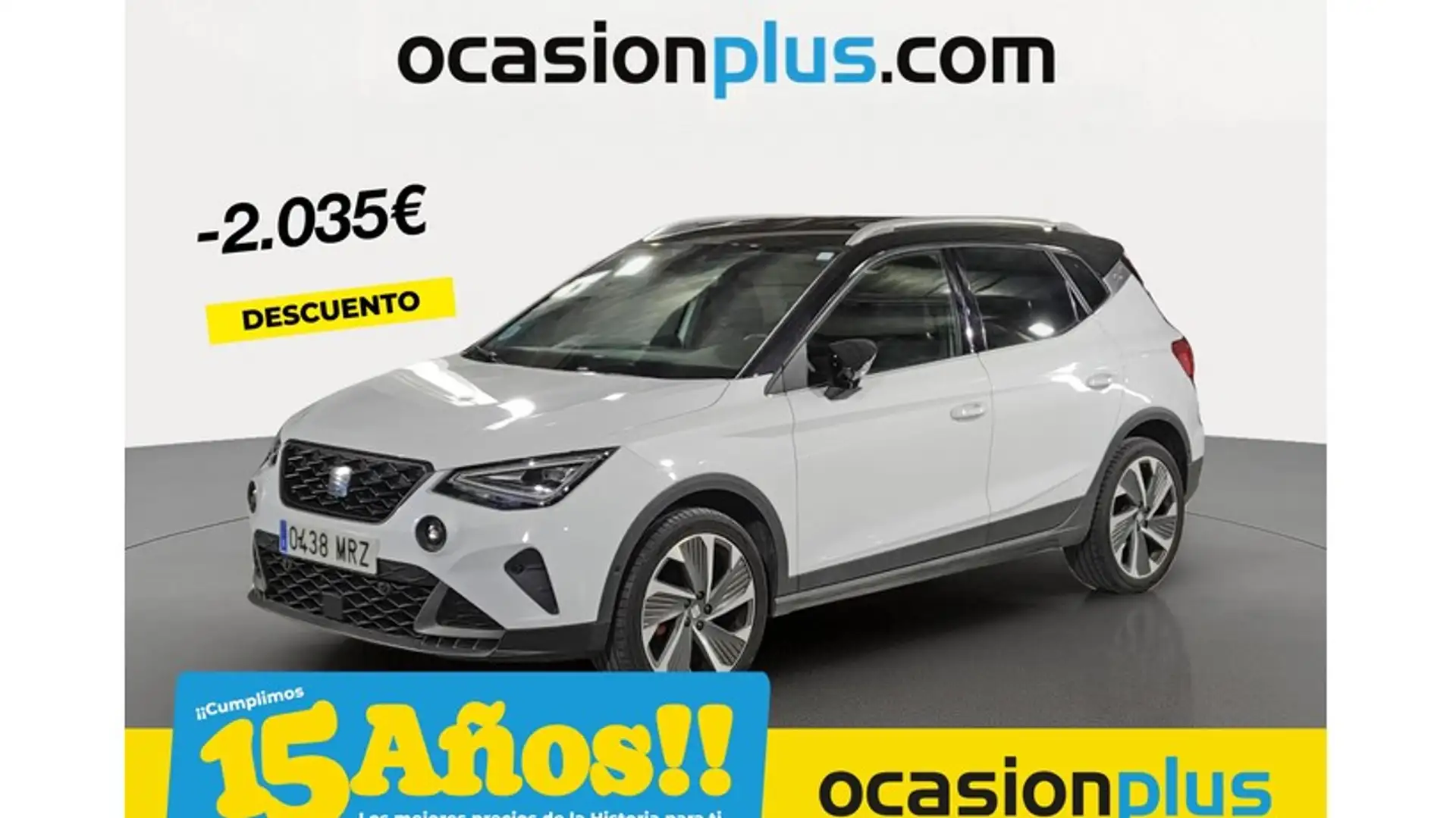 SEAT Arona 1.5 TSI S&S FR DSG7 XM 150 Blanc - 1