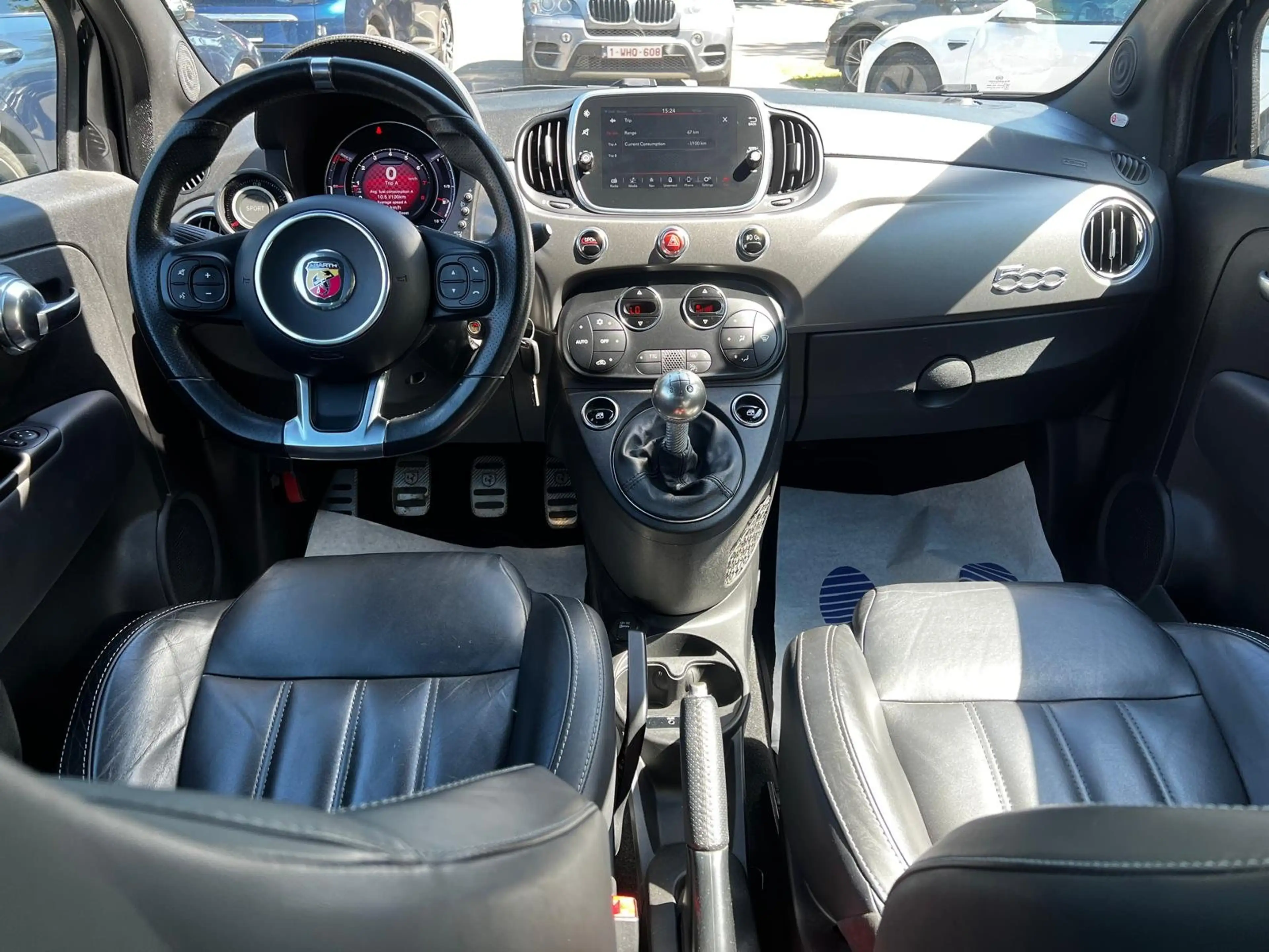 Fiat 500C Abarth 1.4 T-Jet Turismo 595/Apple Carplay/NOIR — photo 9