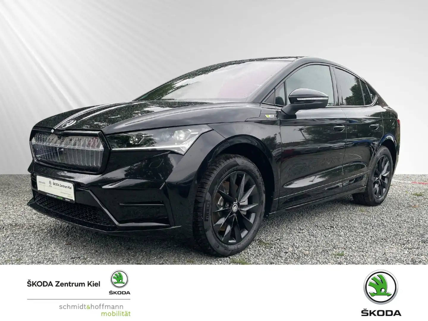 Skoda Enyaq Coupé RS Suite Klima Navi Leder Rückfahrkamera Negru - 1