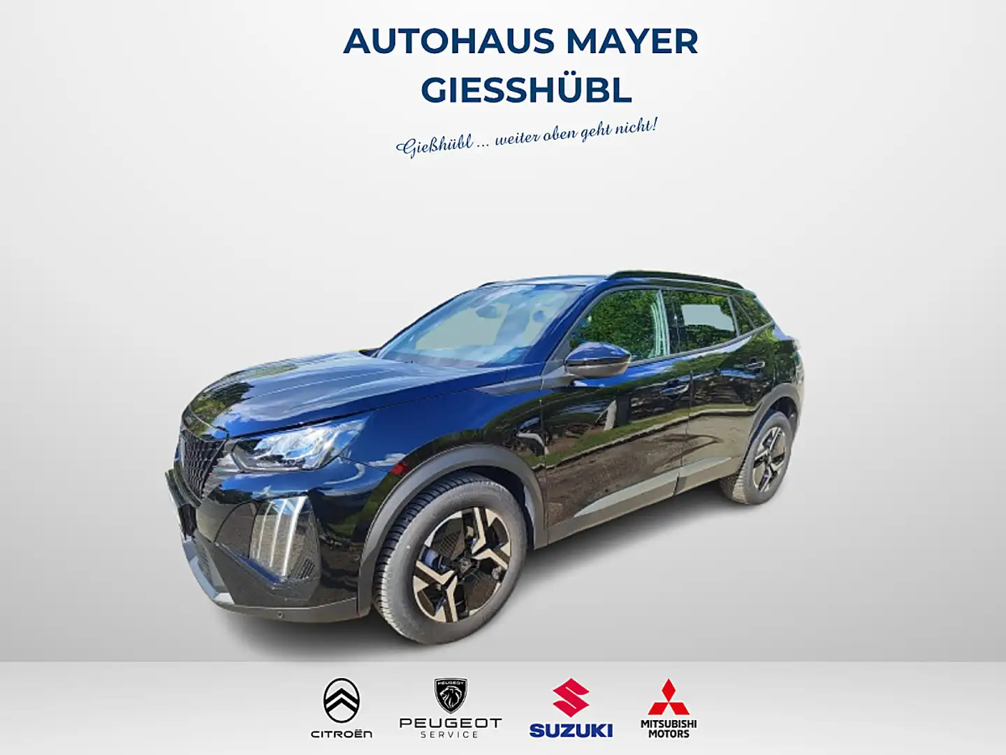 Peugeot 2008 Benzin 100 S&S Allure 6-Gang-Manuell Schwarz - 1