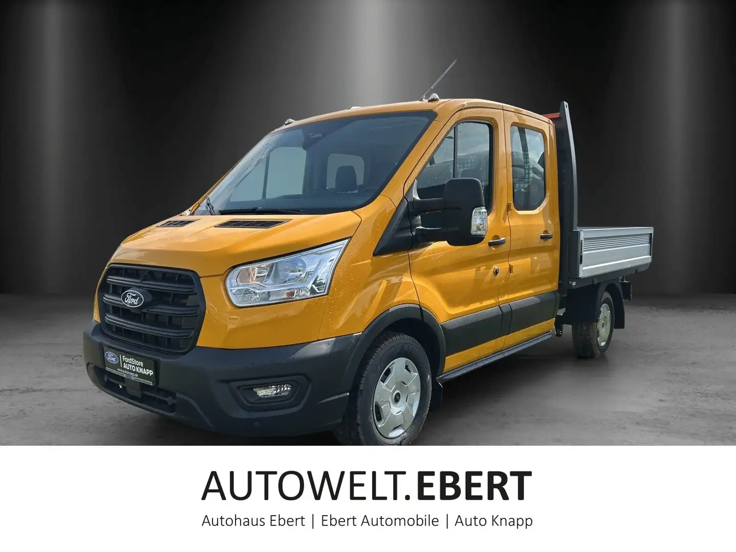 Ford Transit DOKA Pritsche 350L2 Sonderfarbe GJR Tach - 1