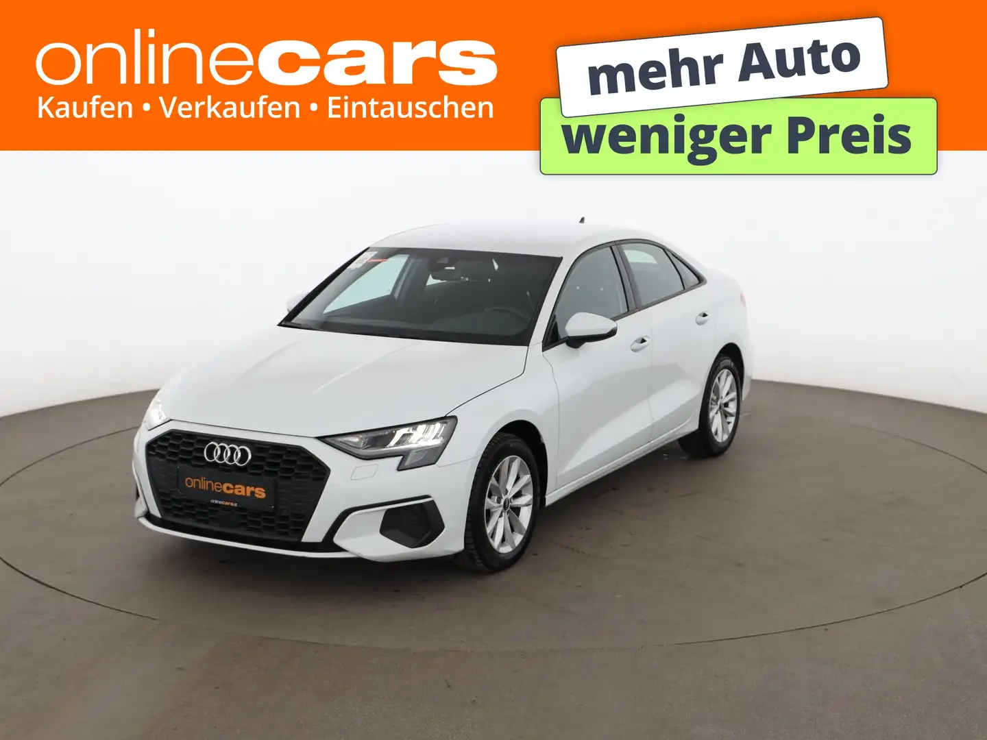 Audi A3 30 TDI Limousine LED DIGITAL-TACHO NAVI TEMP Weiß - 1