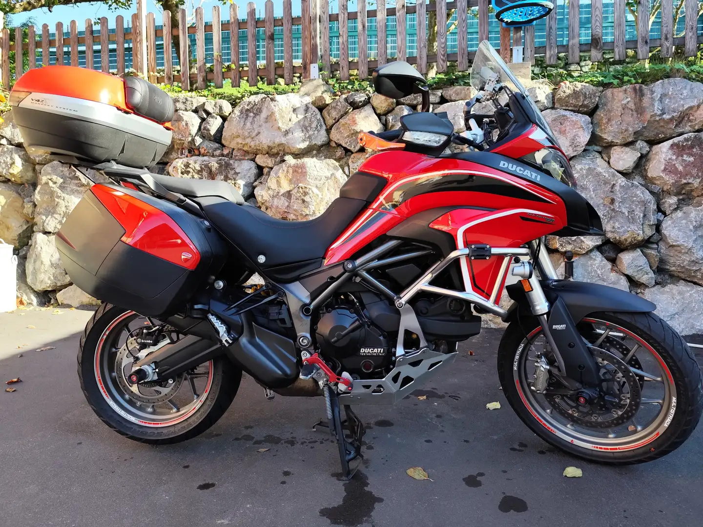 Ducati Multistrada 950 Multistrada 950-2017 Piros - 2