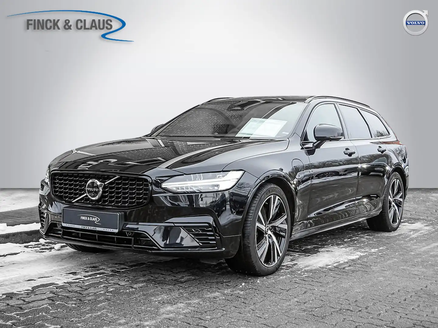 Volvo V90 T8 AWD Ultimate Dark HUD PANO 360° B&W Noir - 1