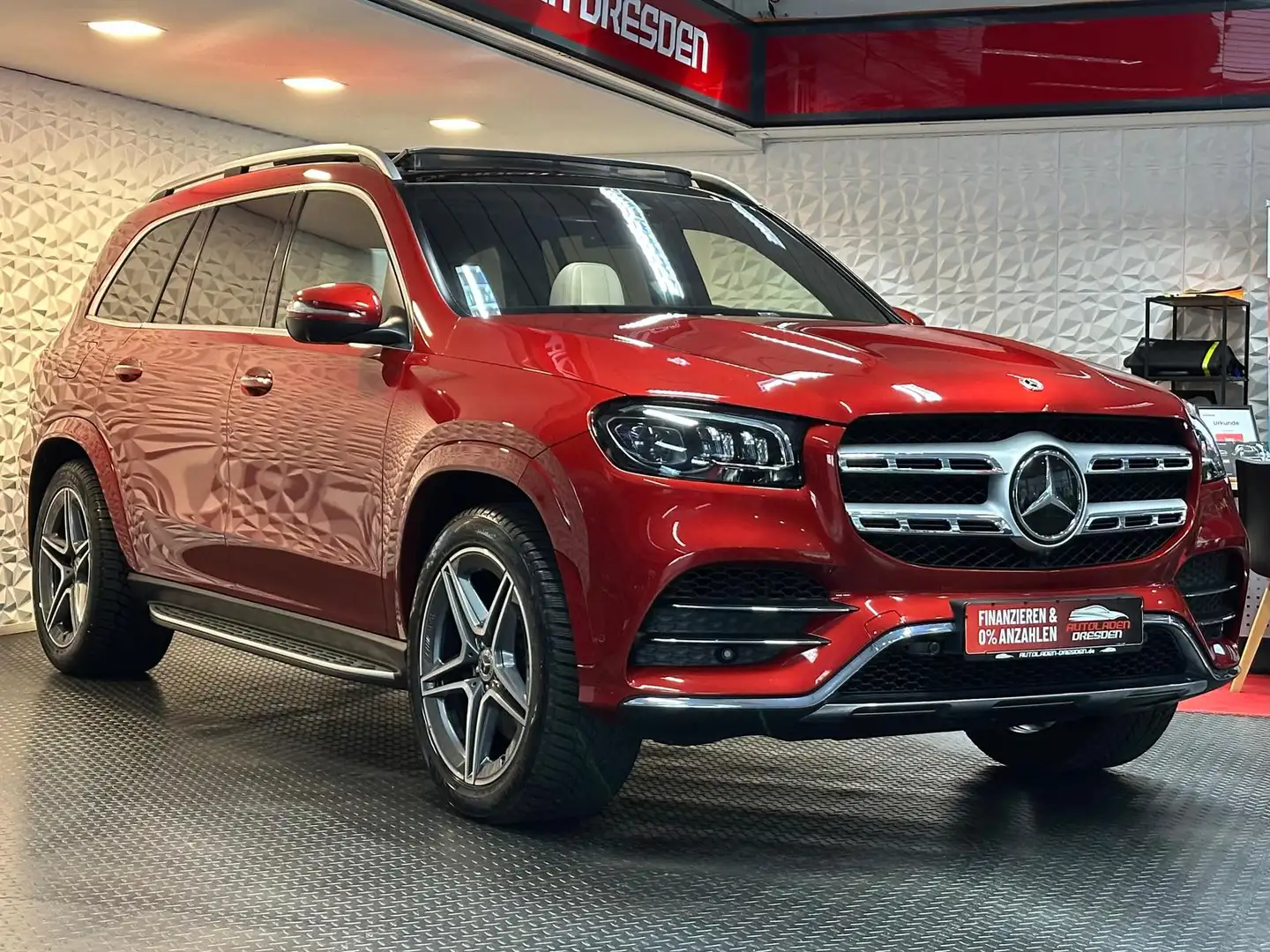 Mercedes-Benz GLS 400 d AMG 4M  *MULTIBEAM#LUFT#HUD#PANO#SH#1HD Rood - 2