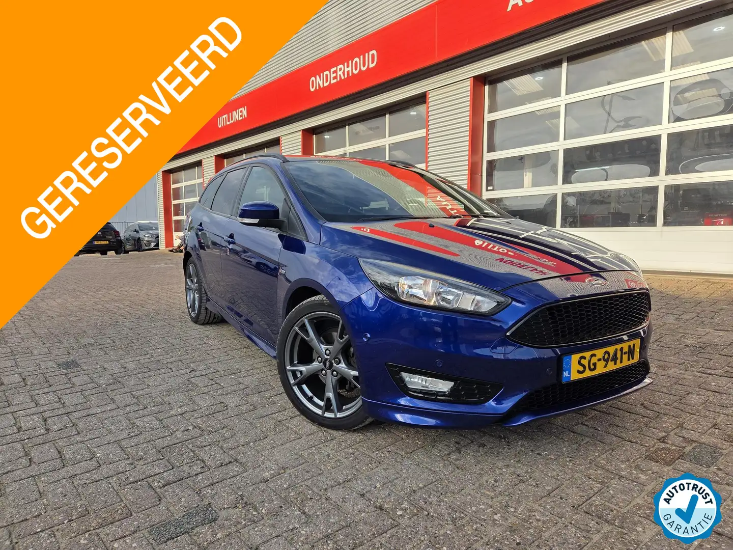 Ford Focus Wagon 1.0 ST-Line Blau - 1